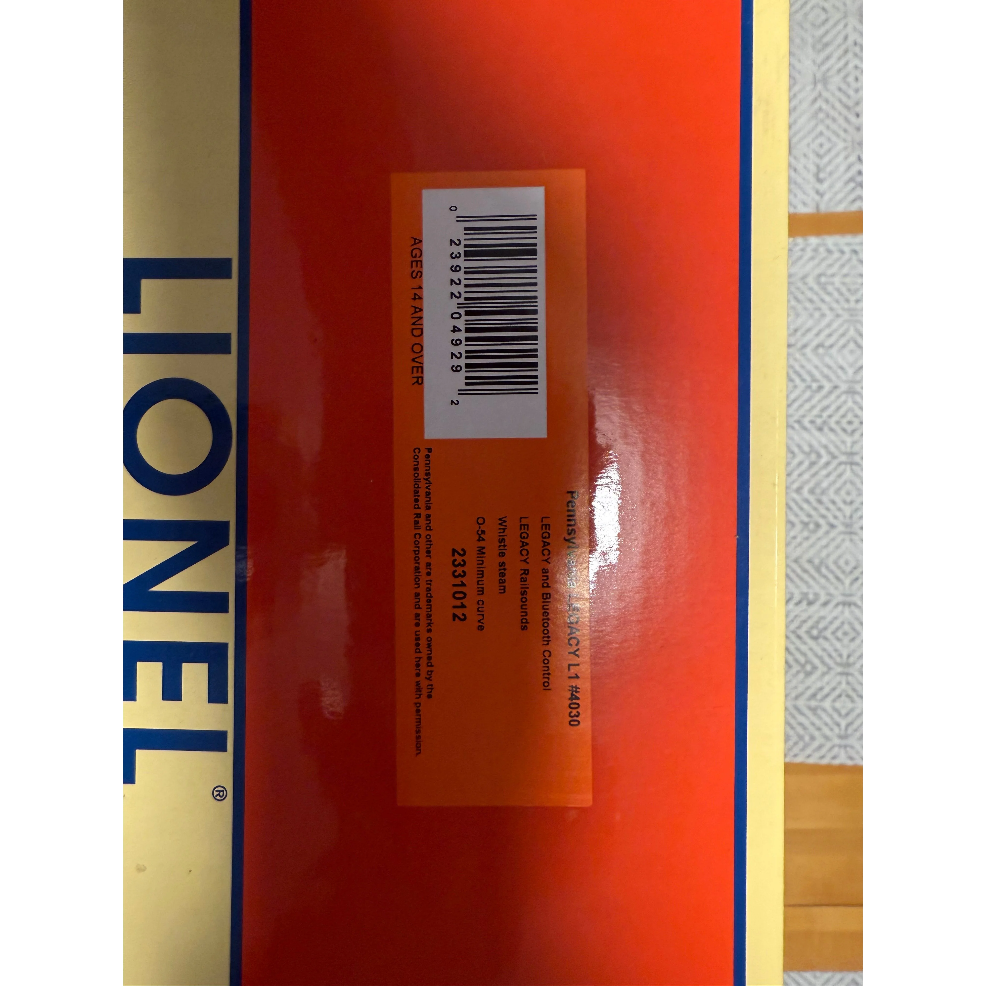 Lionel Legacy L1 Mikado 2-8-2 Steam Locomotive O Gauge — photo 3
