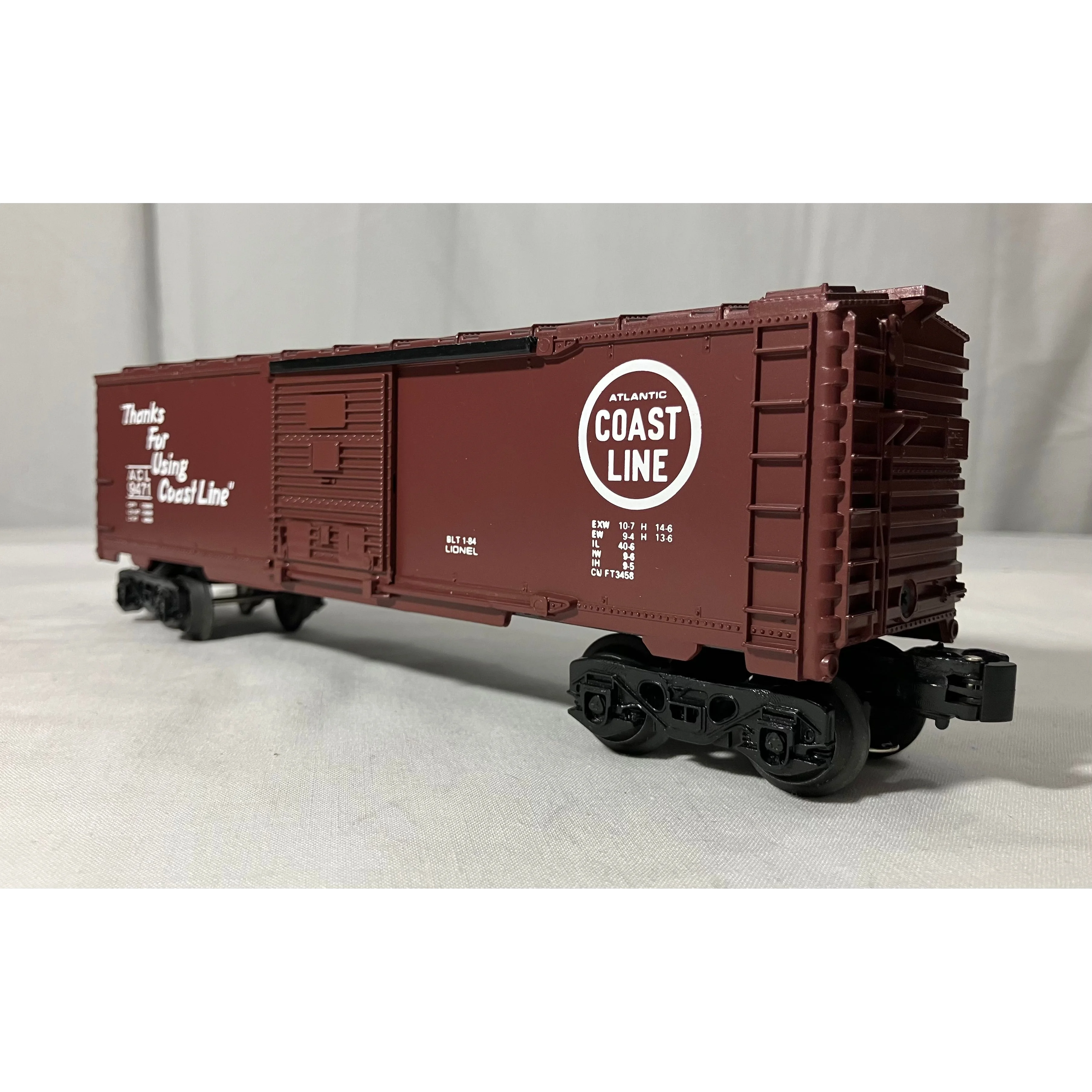 Lionel 6-9471 O scale 3 rail boxcar Atlantic Coast Line — photo 2
