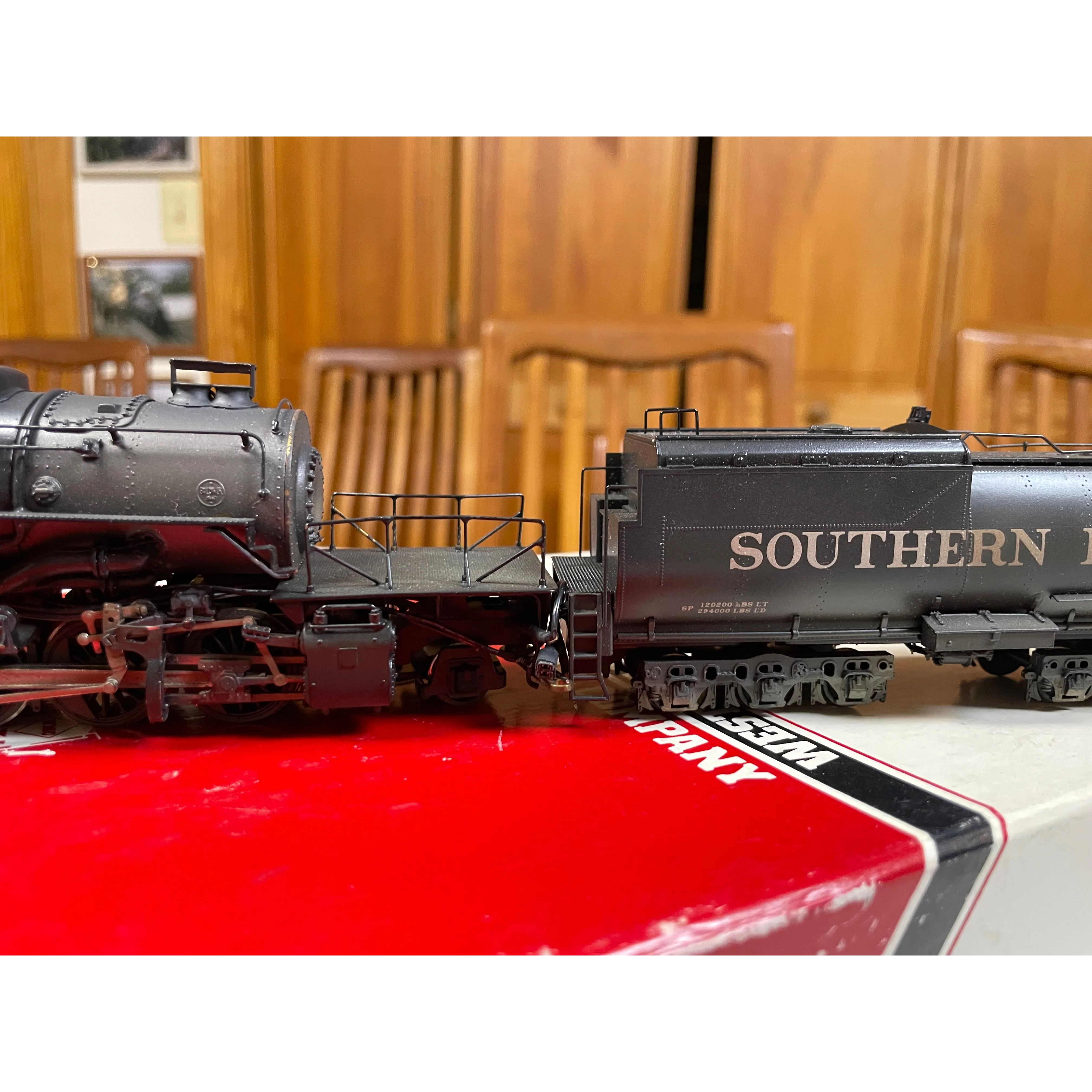 HO Brass Westside Model Southern Pacific Cab Forward AC-4 Steam Loco DCC/Weathered — photo 14