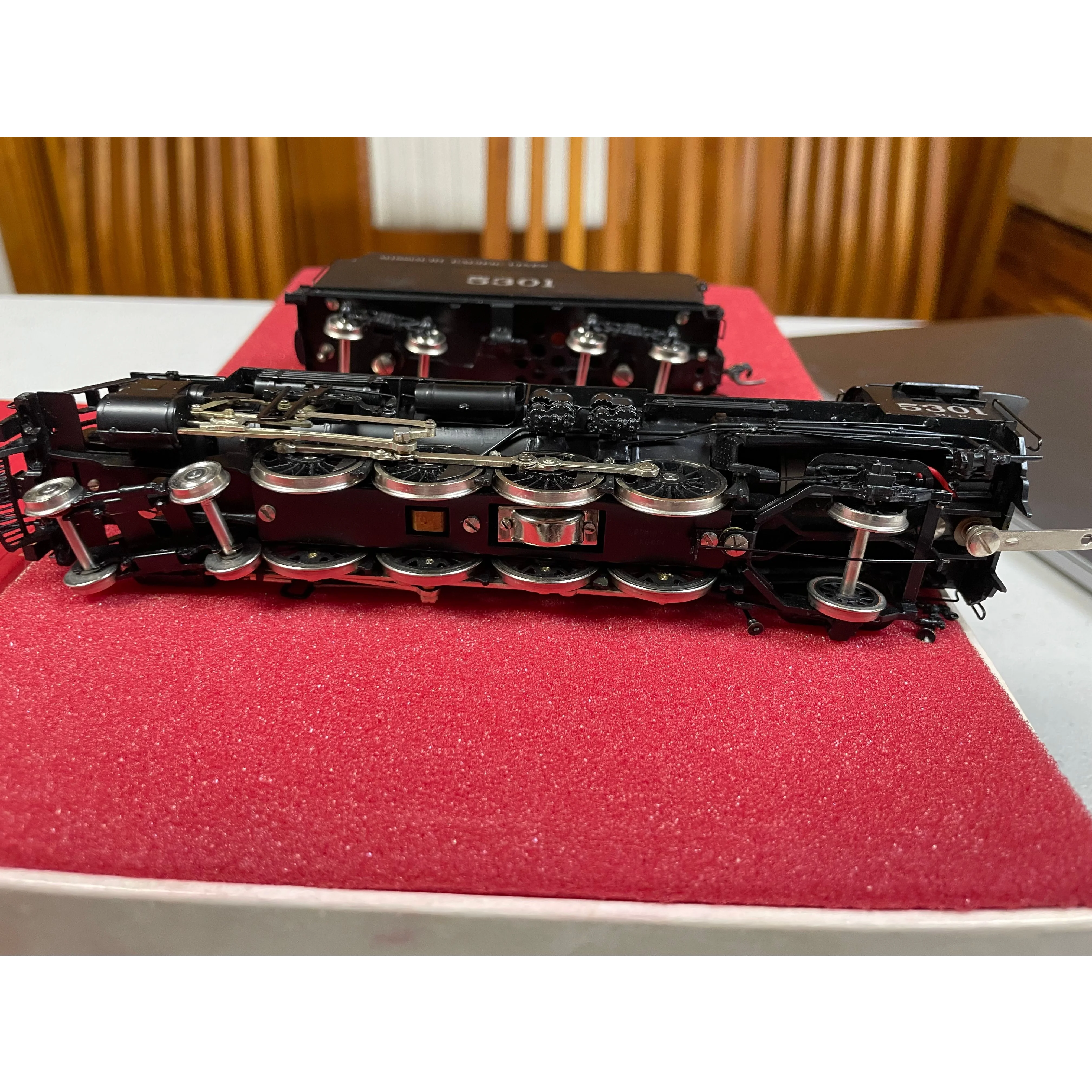 KEY IMPORTS MT-69 #5300 MISSOURI PACIFIC LINES 4-8-2 MOUNTAIN BRASS STEAM LOCO F/P — photo 10