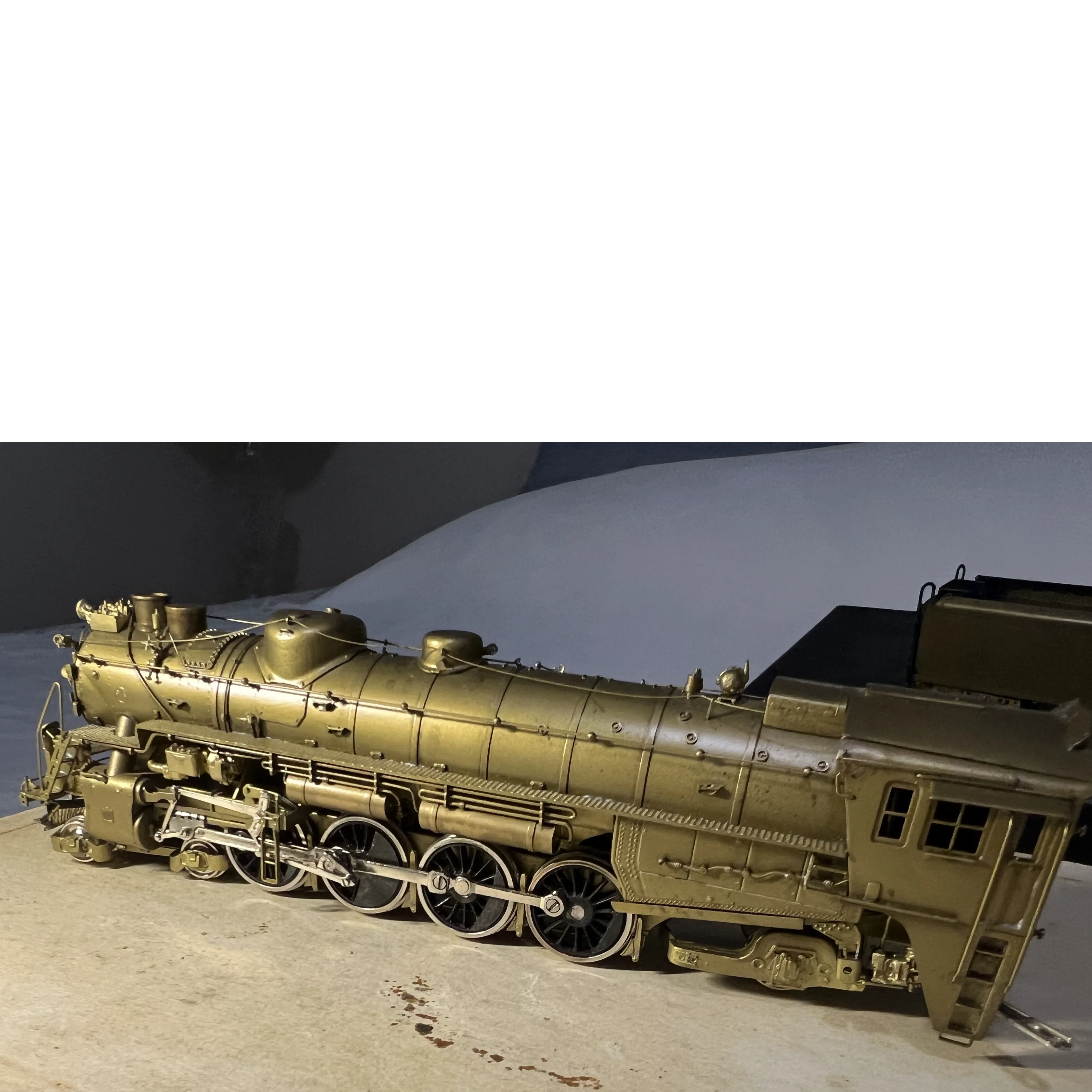 HALLMARK MODELS - Wabash 2800 Series M-1 Class Brass Steam Engine HO Scale — photo 3