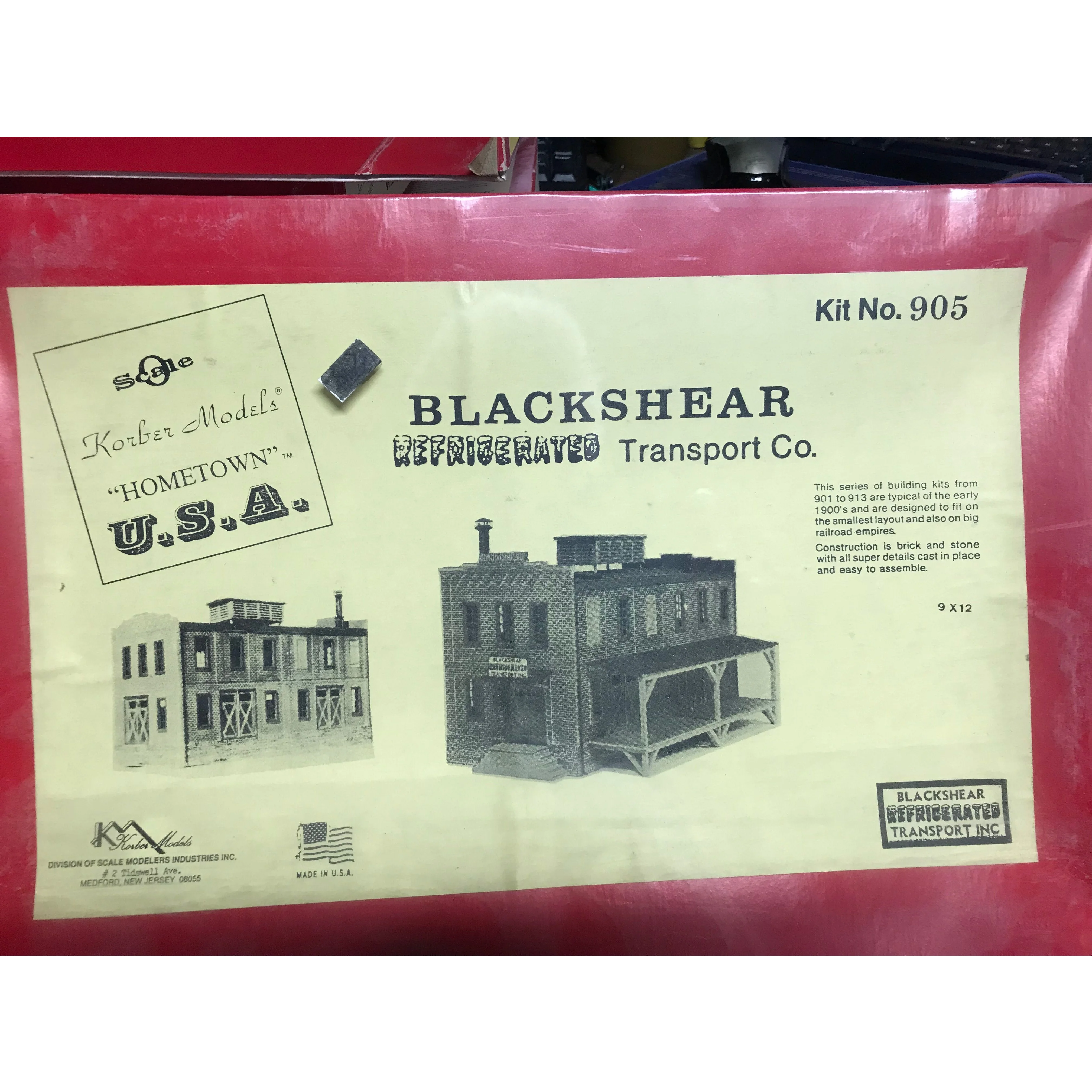 Korber Models #905 - O Scale - Blackshear Refrigerated Transport Inc. Kit - Image 1