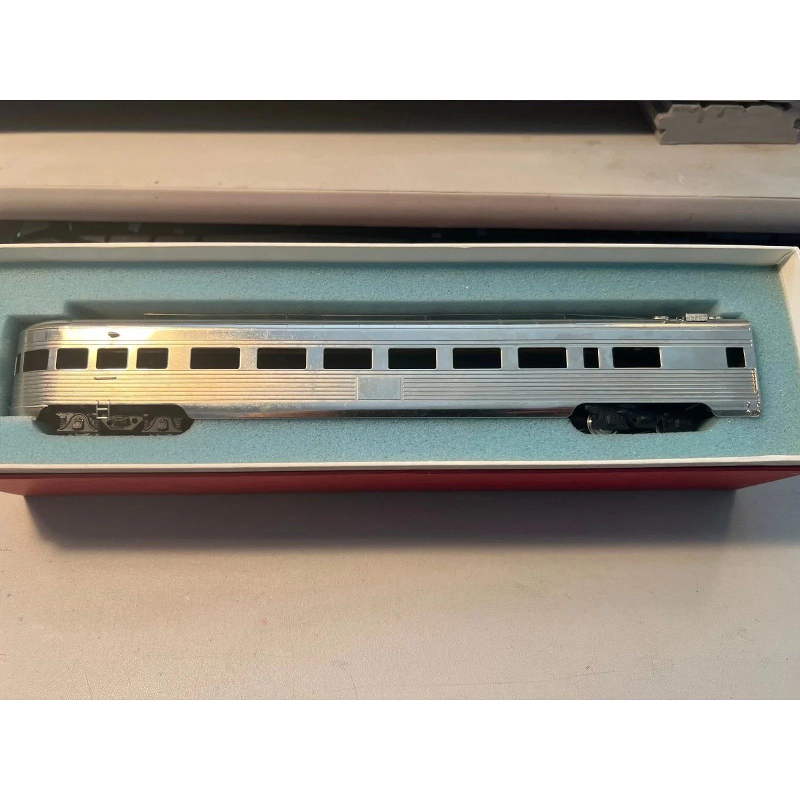 BRASS SOUTHERN PACIFIC OBS. CORRUGATED by S. SOHO PLATED — photo 7