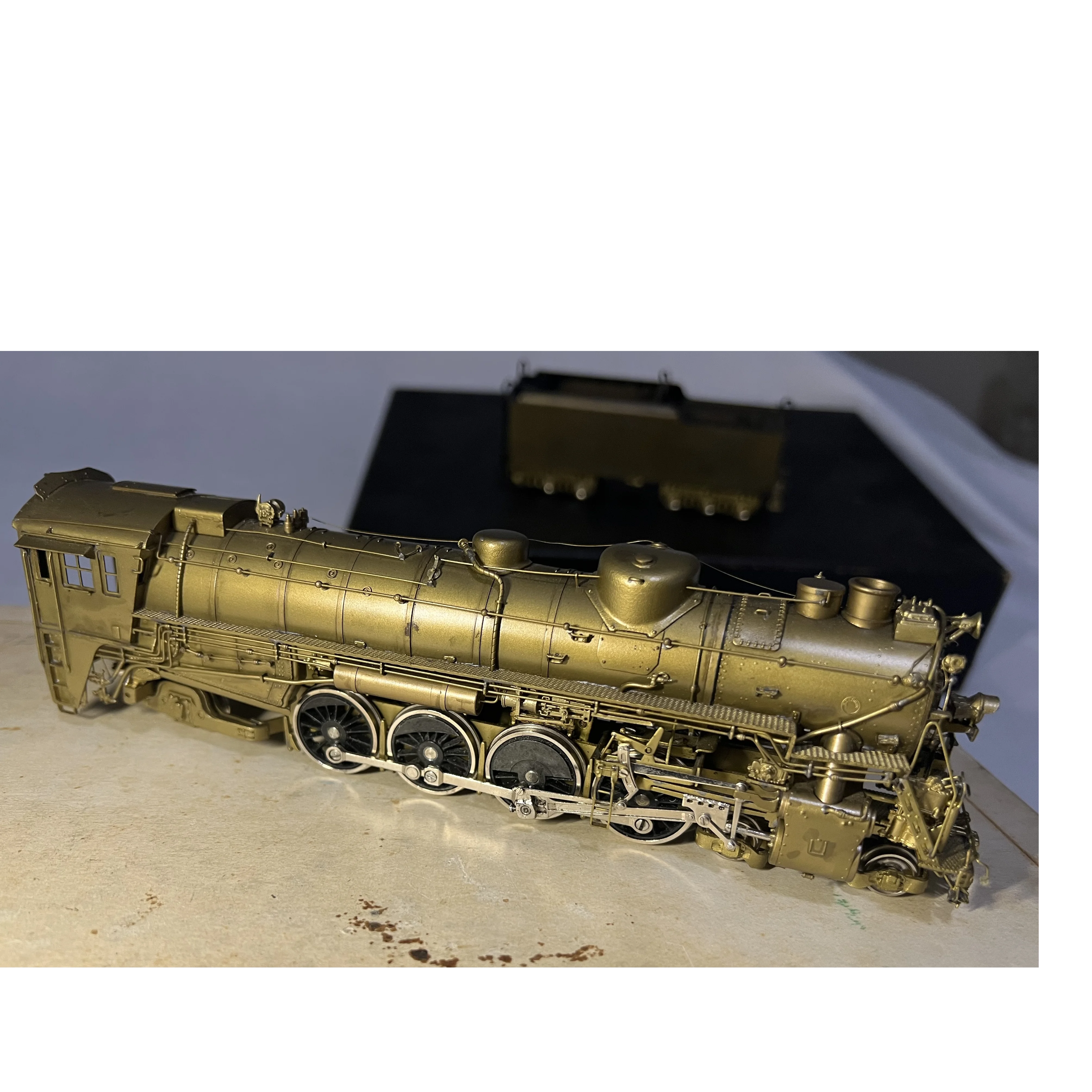 HALLMARK MODELS - Wabash 2800 Series M-1 Class Brass Steam Engine HO Scale — photo 2