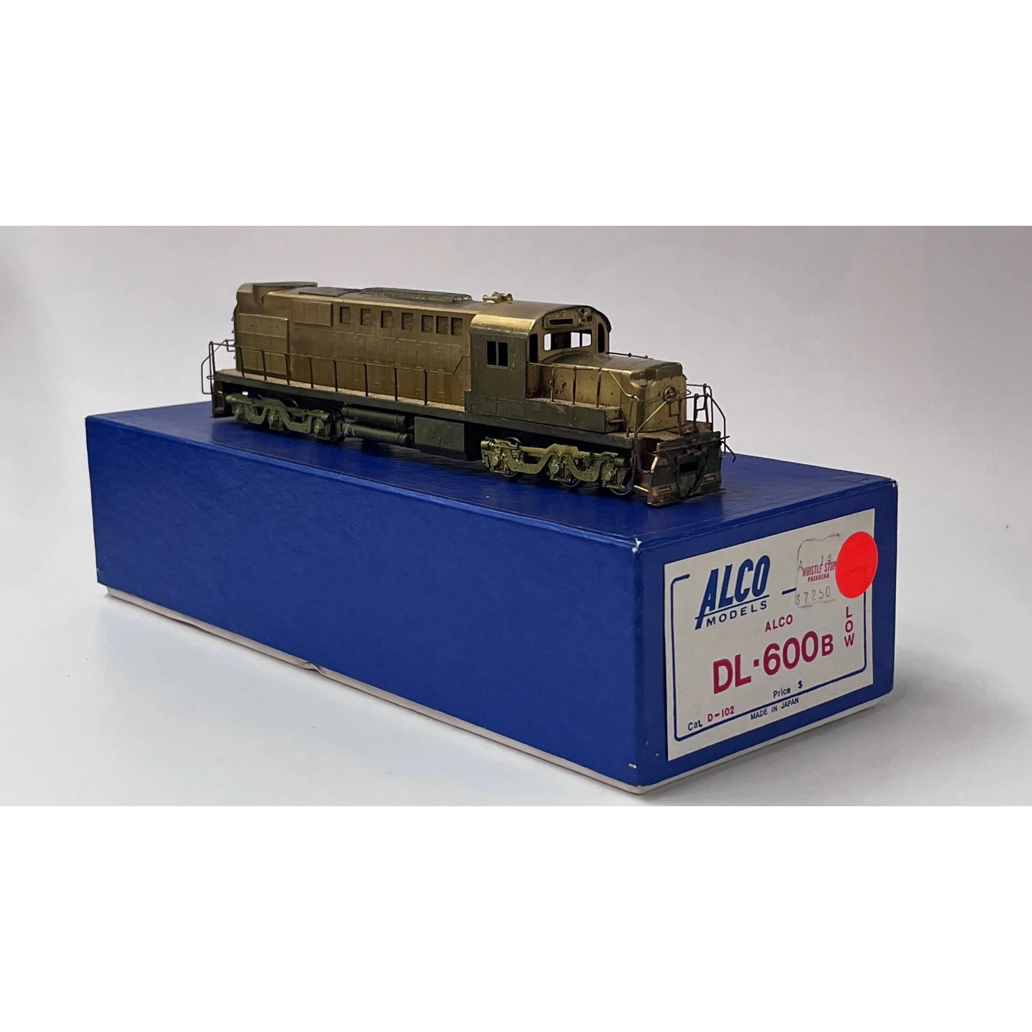 Kumata ALCO DL-600b, HO Scale Brass Diesel Loco, Unpainted