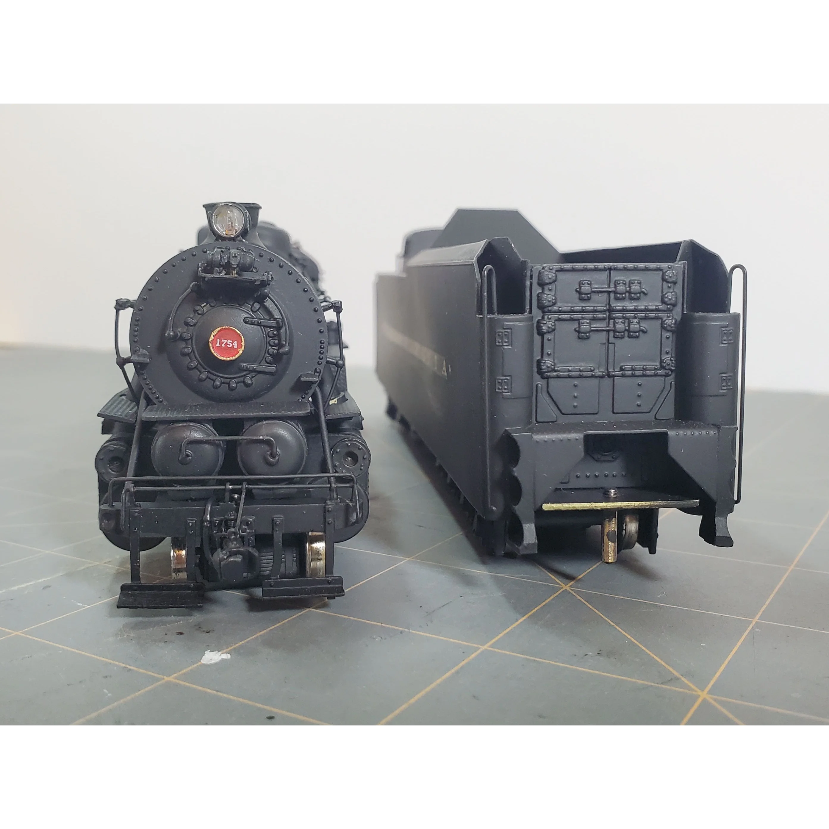 Pennsylvania 2-10-0 with Long Tender - HO Scale Brass Locomotive - Sunset Models — photo 9