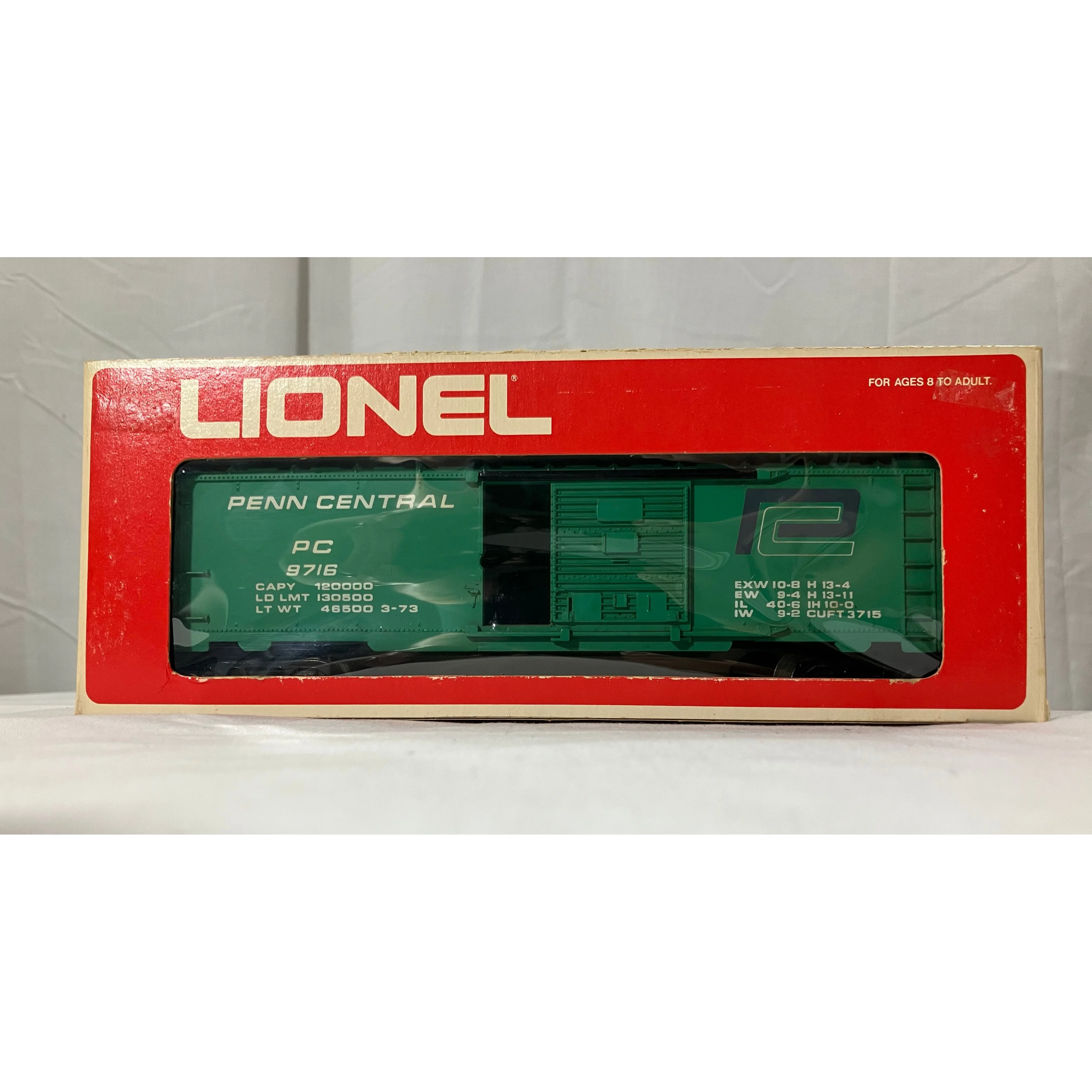 Lionel 6-9716 O scale 3 rail boxcar Penn Central — photo 8