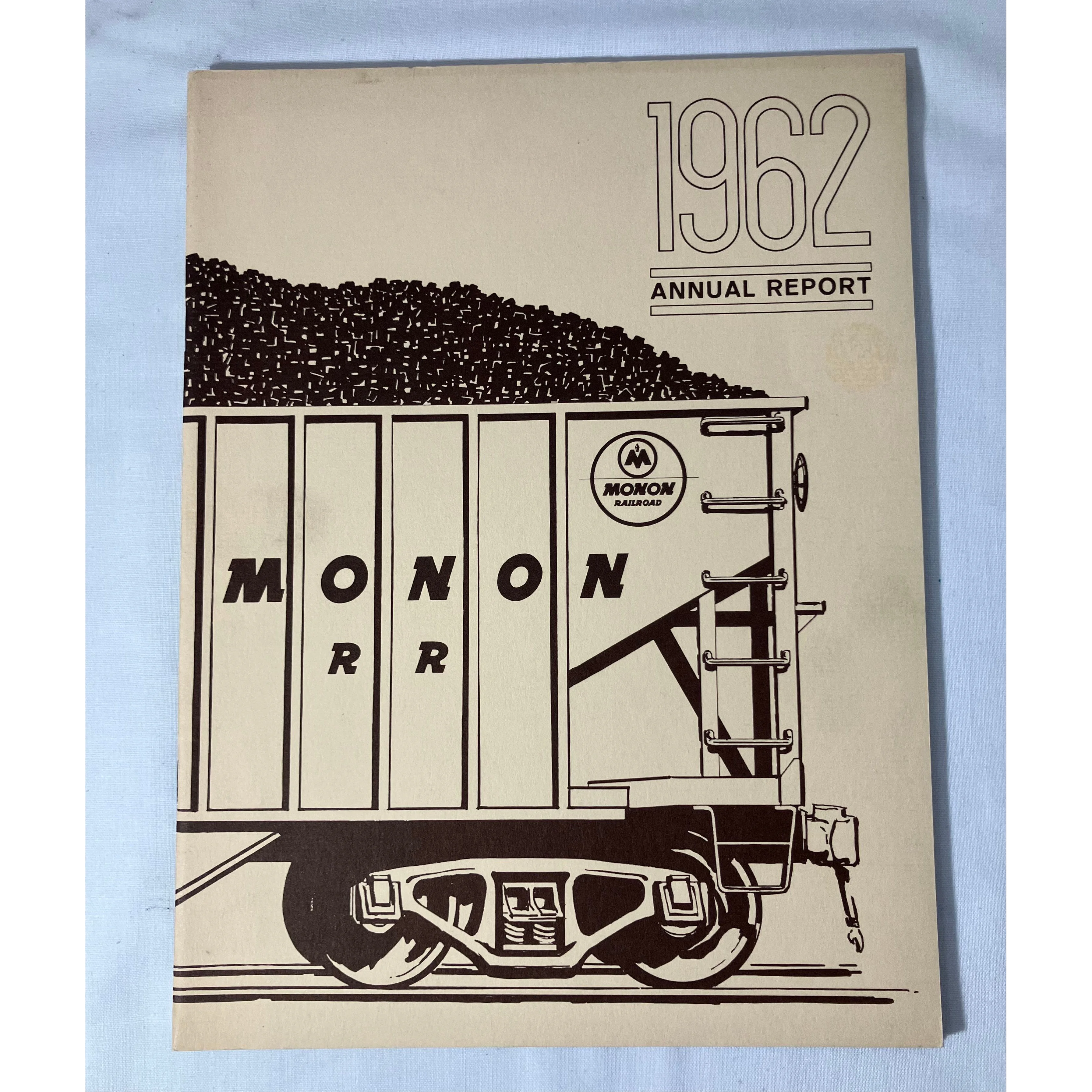 vintage Monon Railroad 1962 Annual Report to stockholders