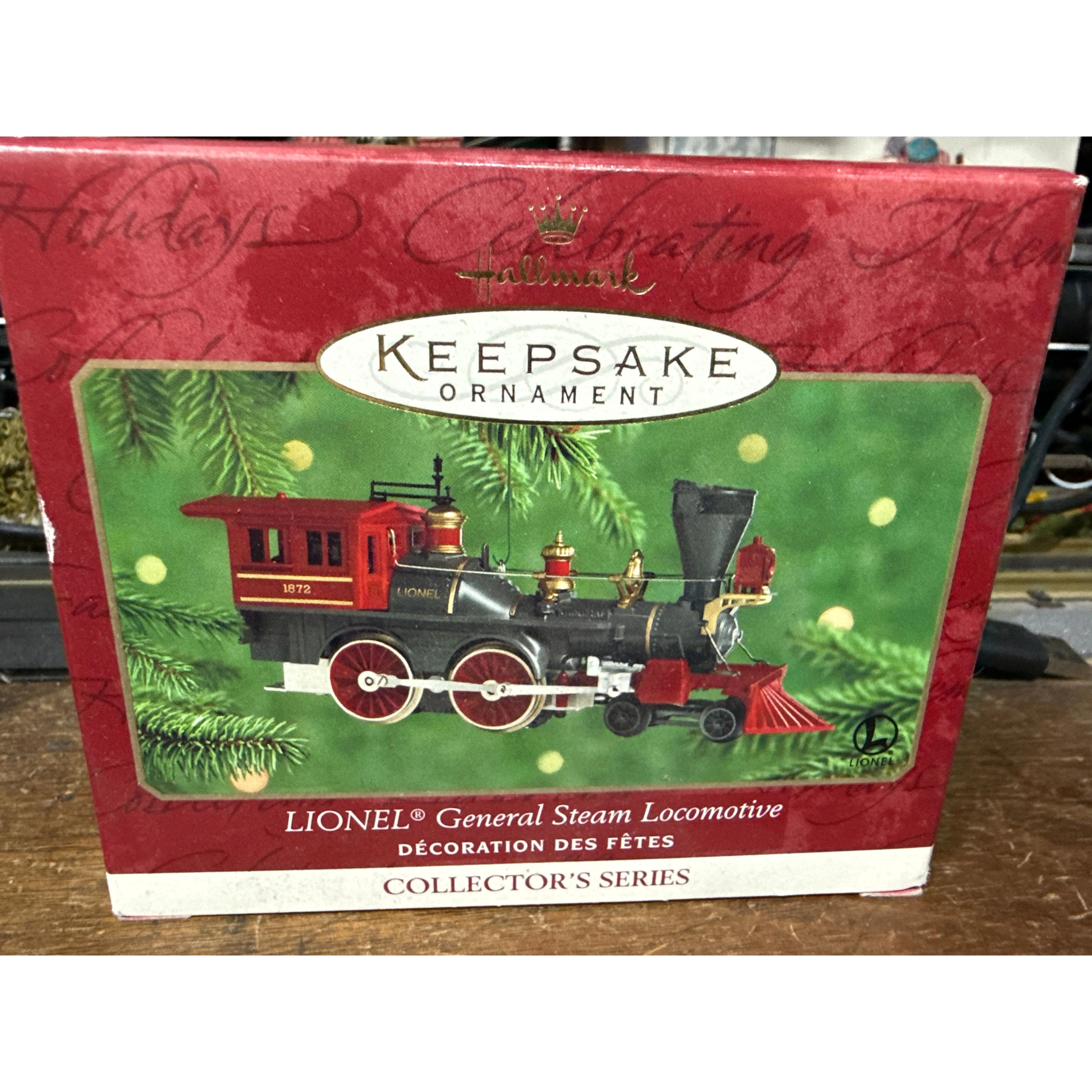 Lionel Keepsake Ornament General steam Locomotive - Image 1