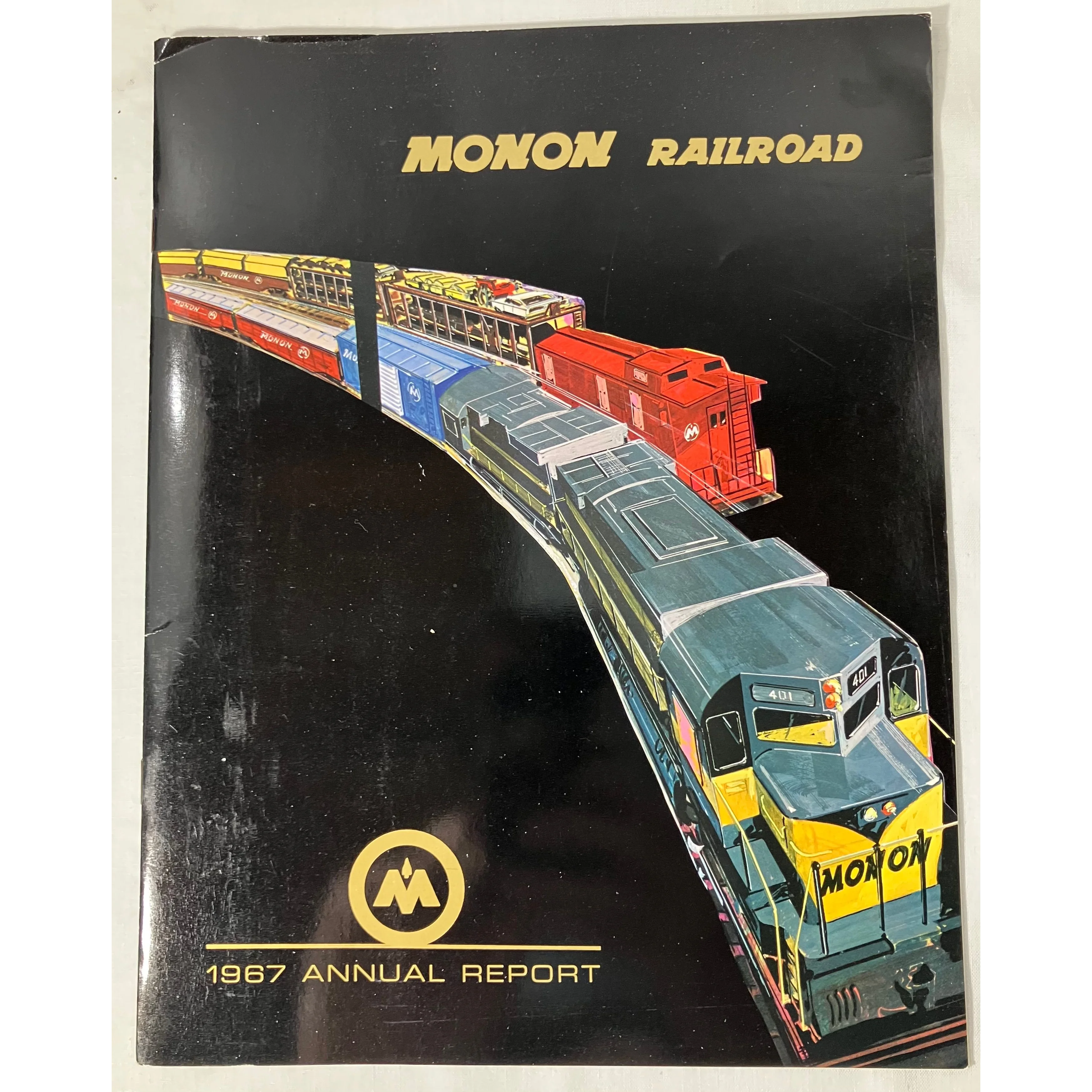 vintage Monon Railroad 1967 Annual Report