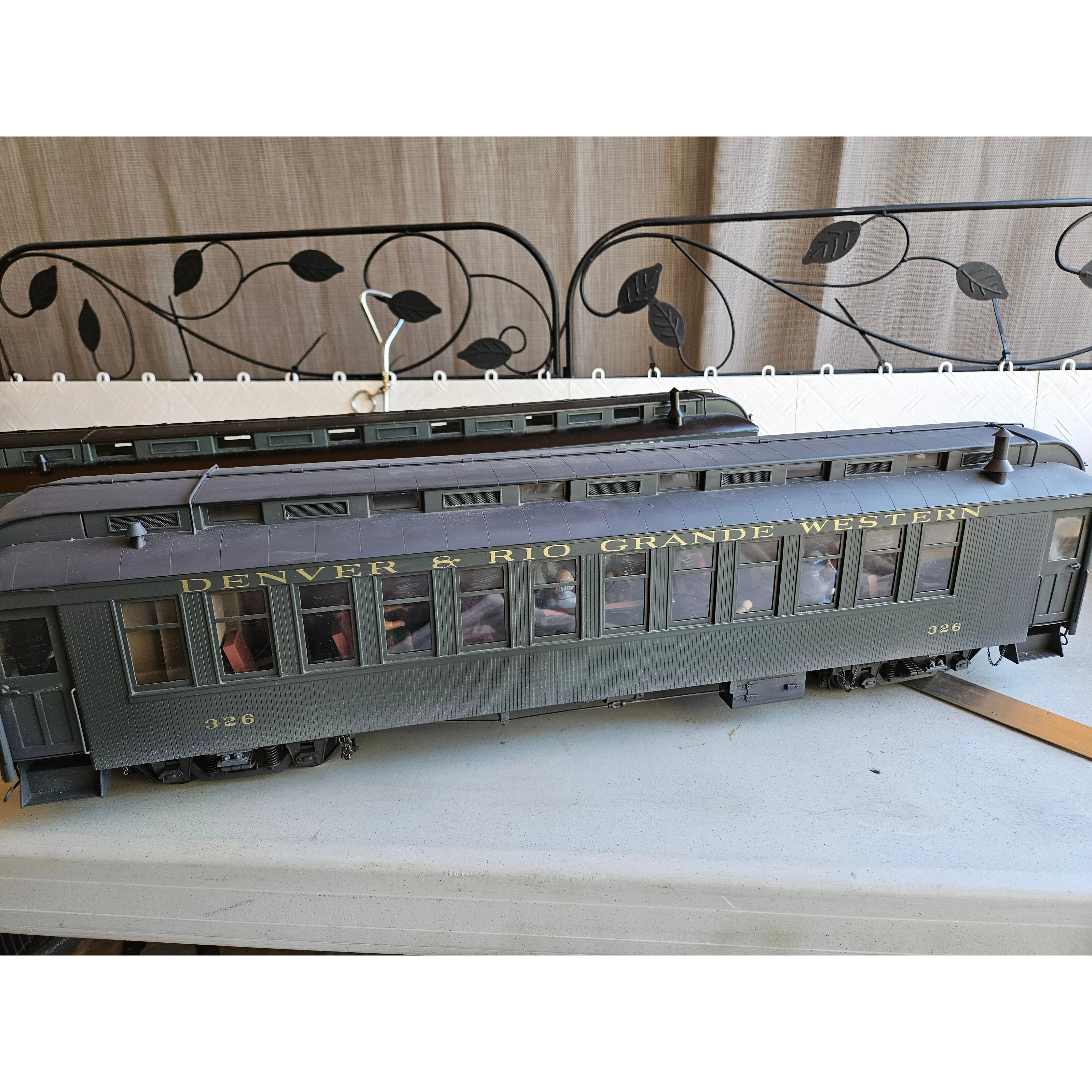1:20 Fn3 full brass san Juan 5 car passenger set DRGW