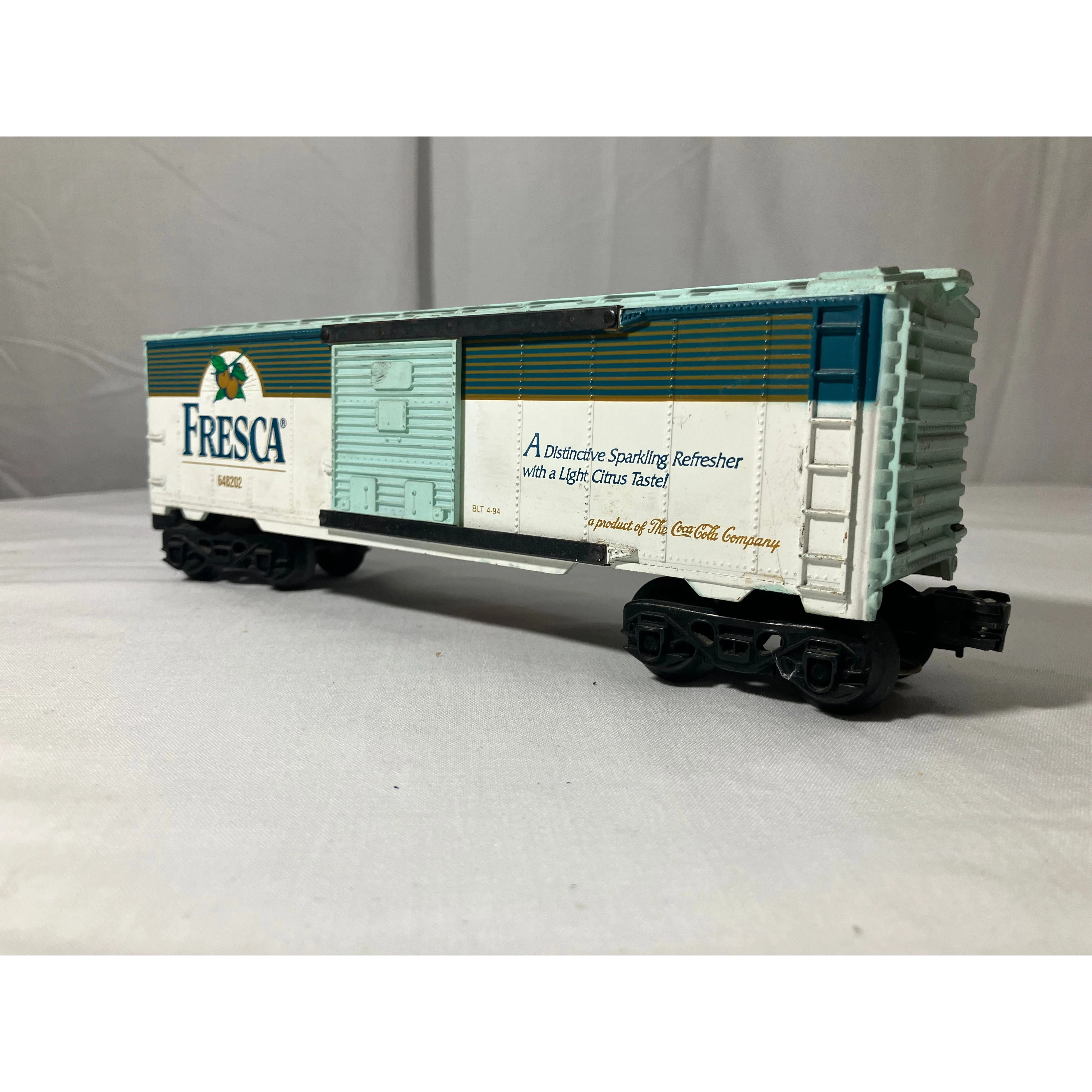 K-Line 648202 O scale 3 rail Fresca Boxcar