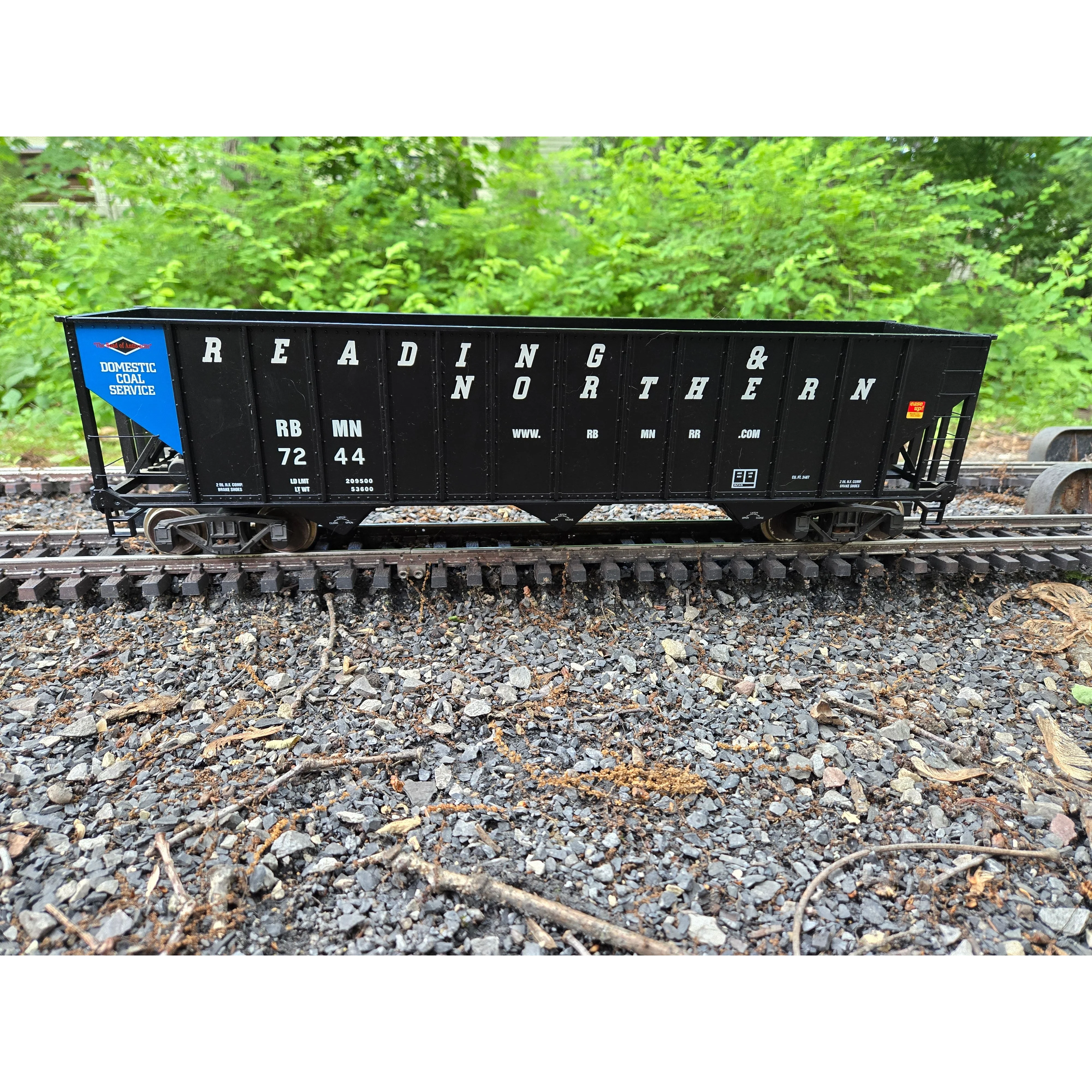 RBMN 100T Aristo Hopper G Scale ART-41490 Reading and Northern 7244 — photo 6