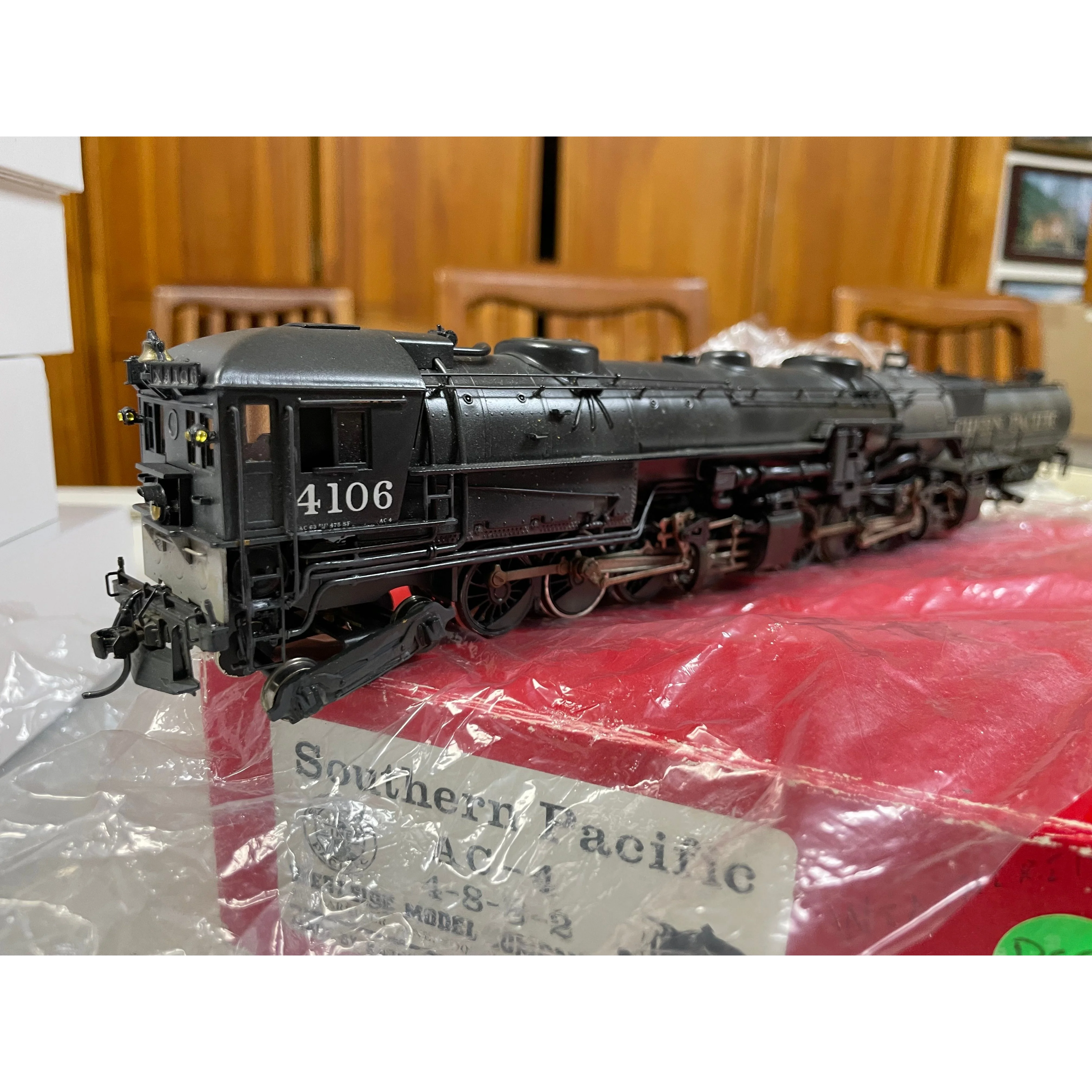 HO Brass Westside Model Southern Pacific Cab Forward AC-4 Steam Loco DCC/Weathered — photo 9