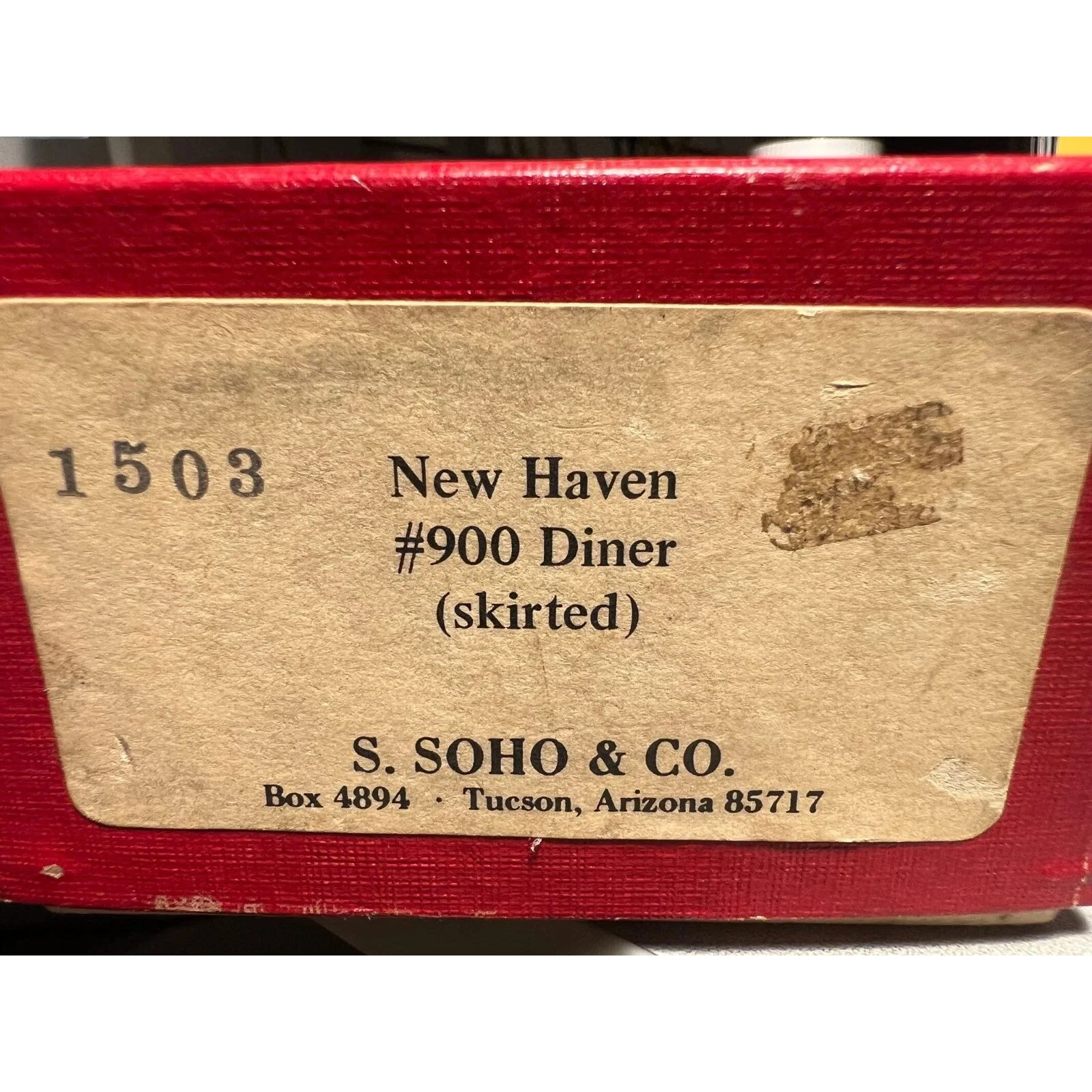 BRASS NEW HAVEN #900 DINNER SKIRTED car by SOHO — photo 8