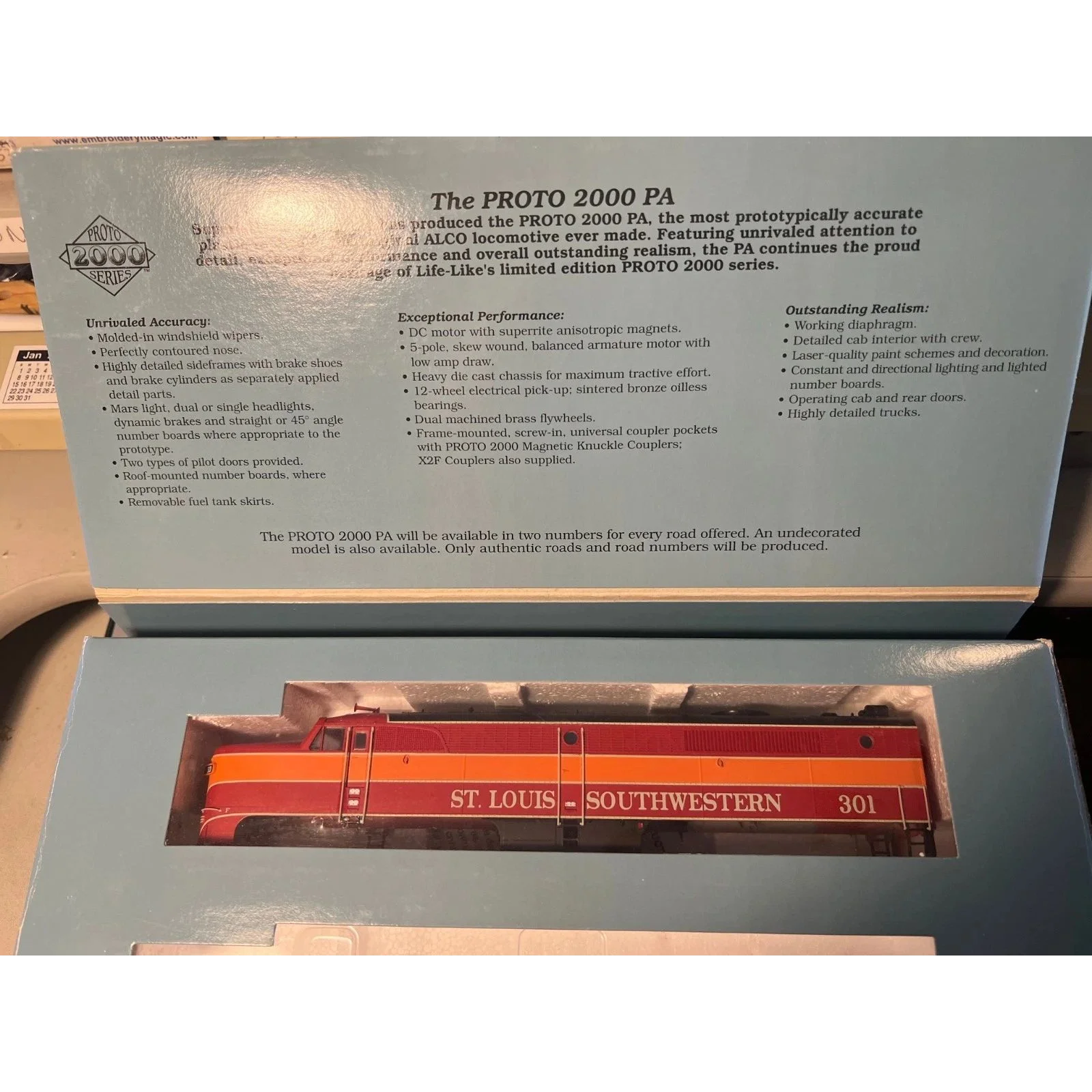 COTTON BELT SSW PA-A ENGINE # 301 by PHOTO 2000 DC — photo 8