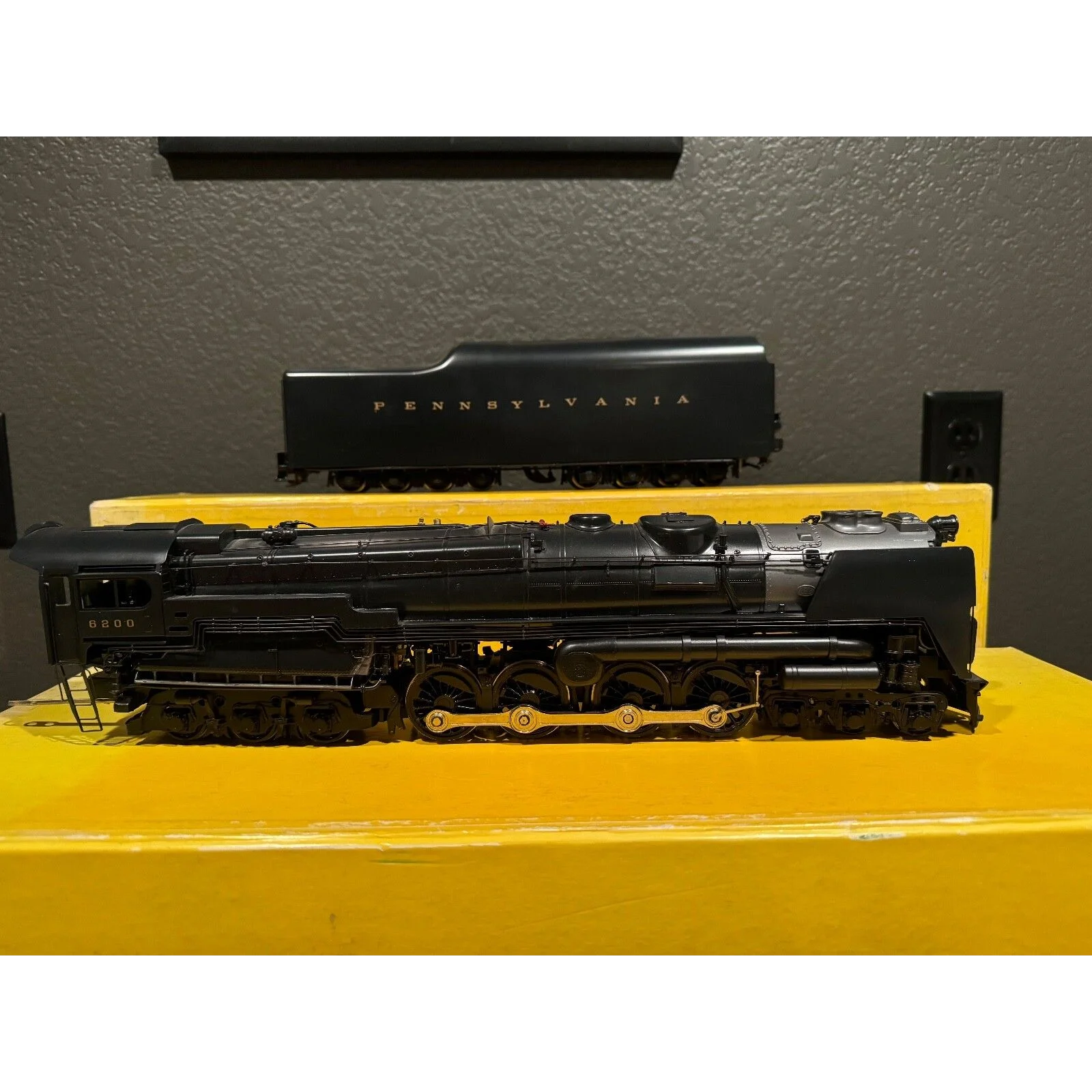 Sunset Models O Scale 2 Rail Brass Pennsylvania S-2 6-8-6 Turbine RARE SAMHONGSA — photo 3