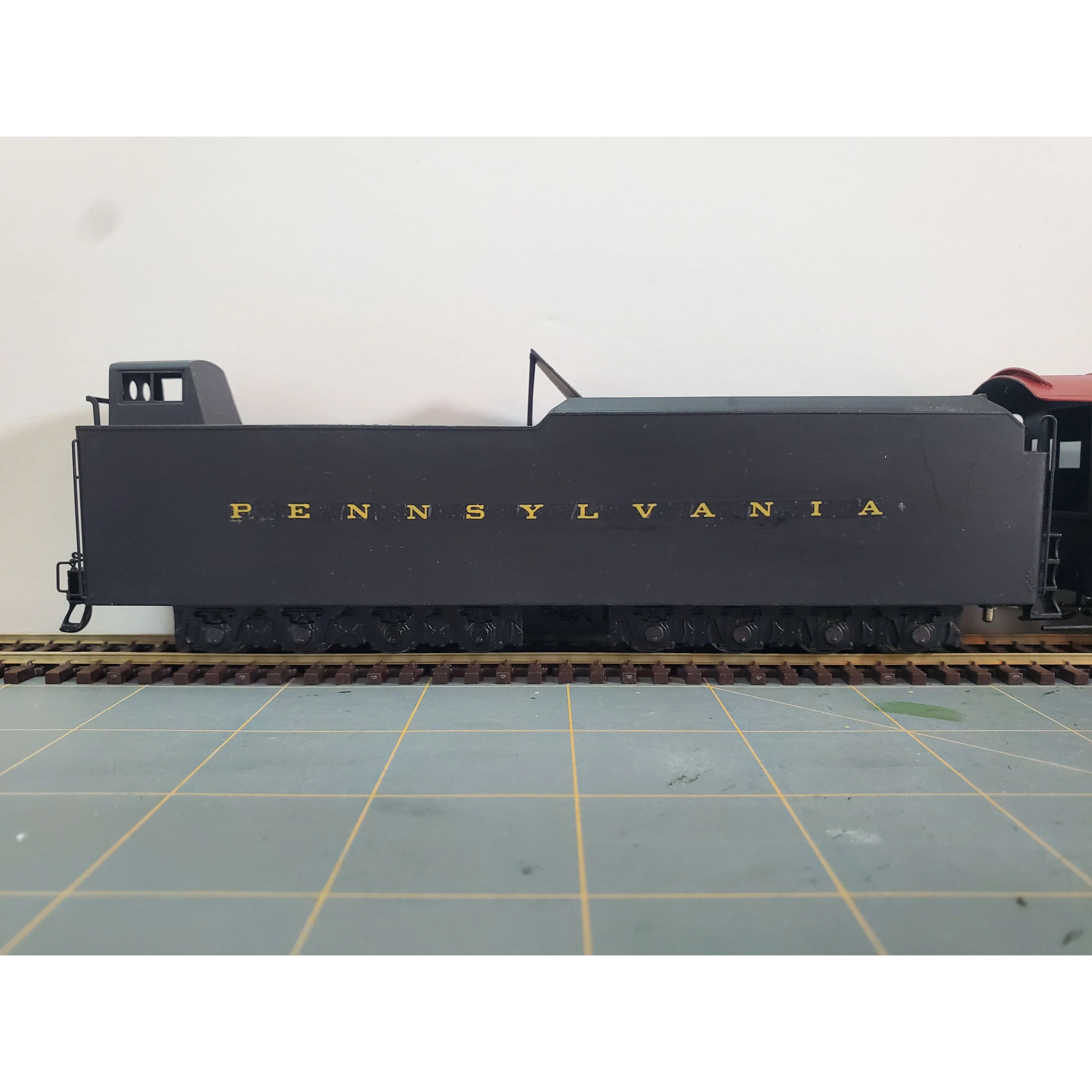 Pennsylvania 2-10-0 with Long Tender - HO Scale Brass Locomotive - Sunset Models — photo 7