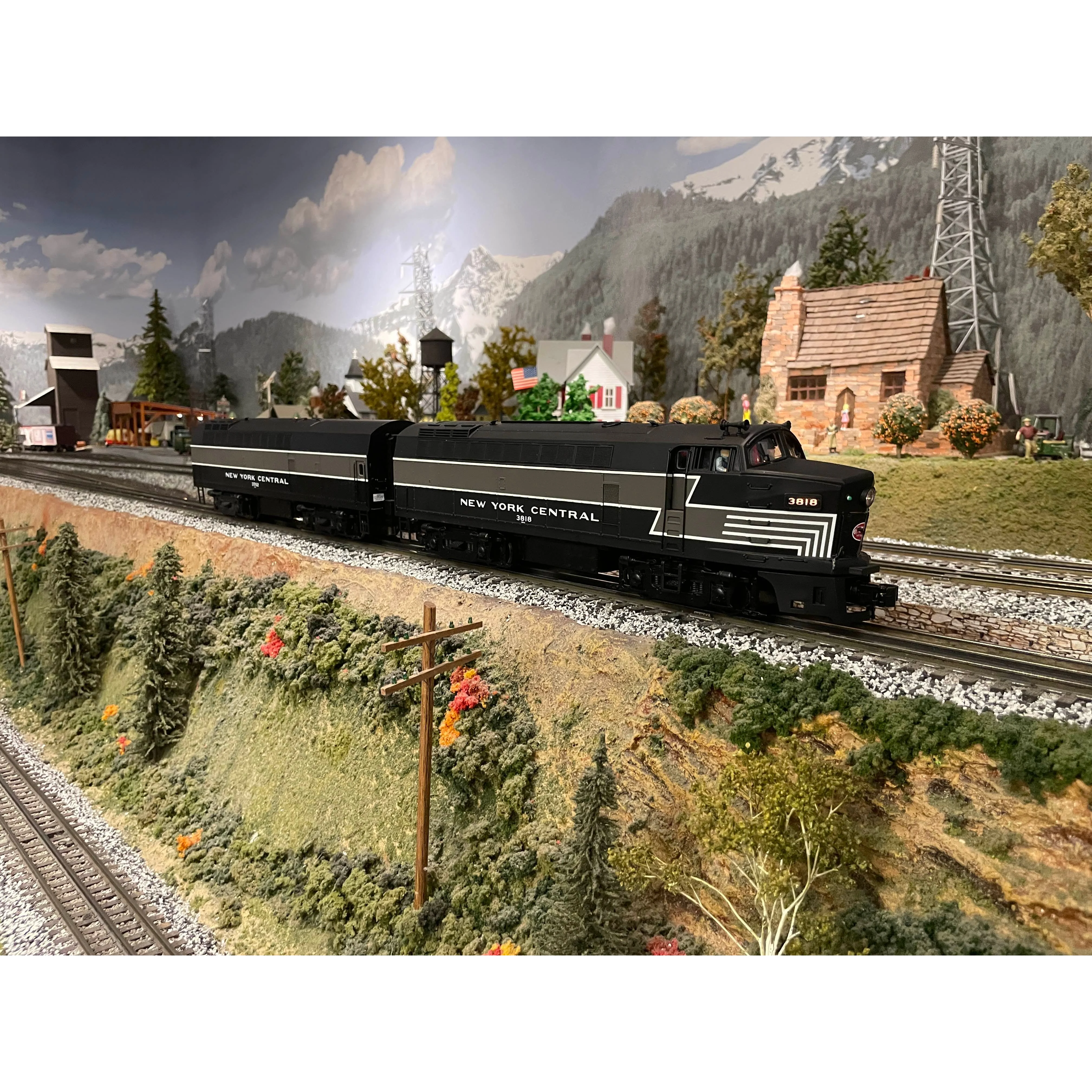 MTH Premier New York Central Baldwin Sharknose AB PS2 5V BCR