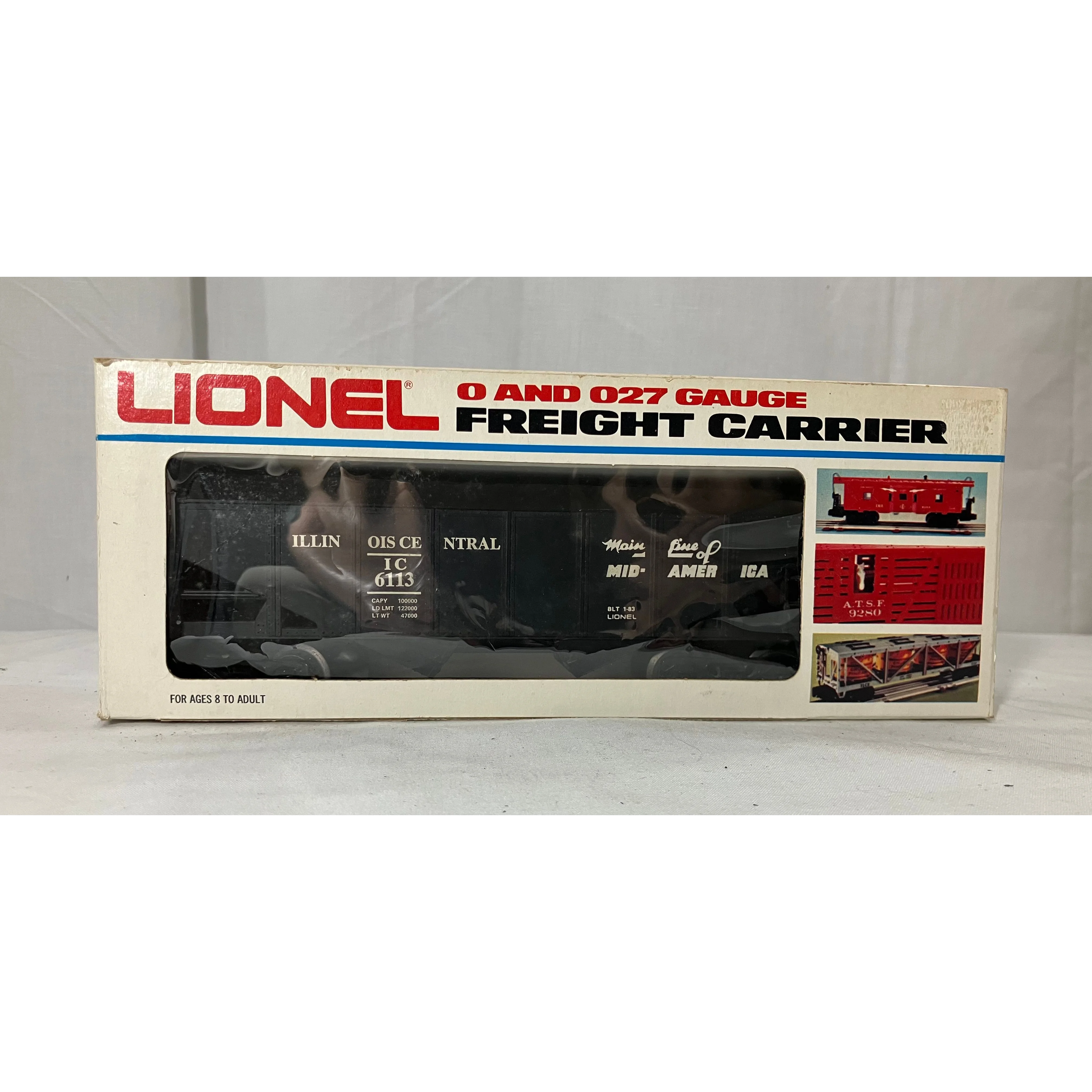 Lionel 6-6113 O scale 3 rail hopper Illinois Central — photo 3