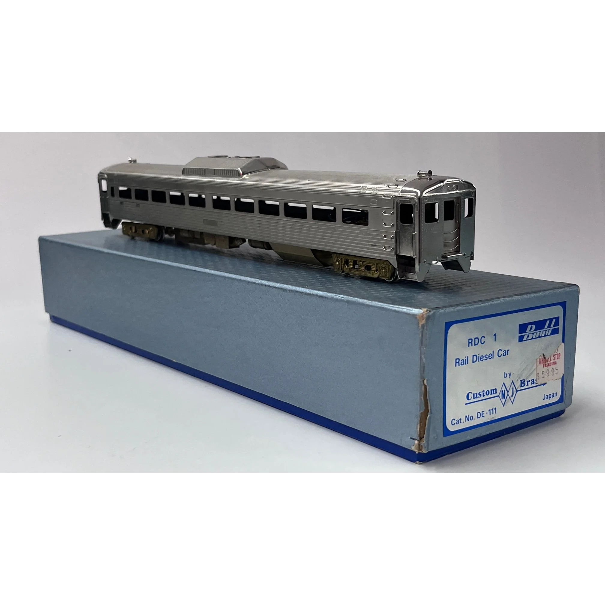 Kumata Budd RDC-1 Rail Diesel Car, HO Scale Brass Loco