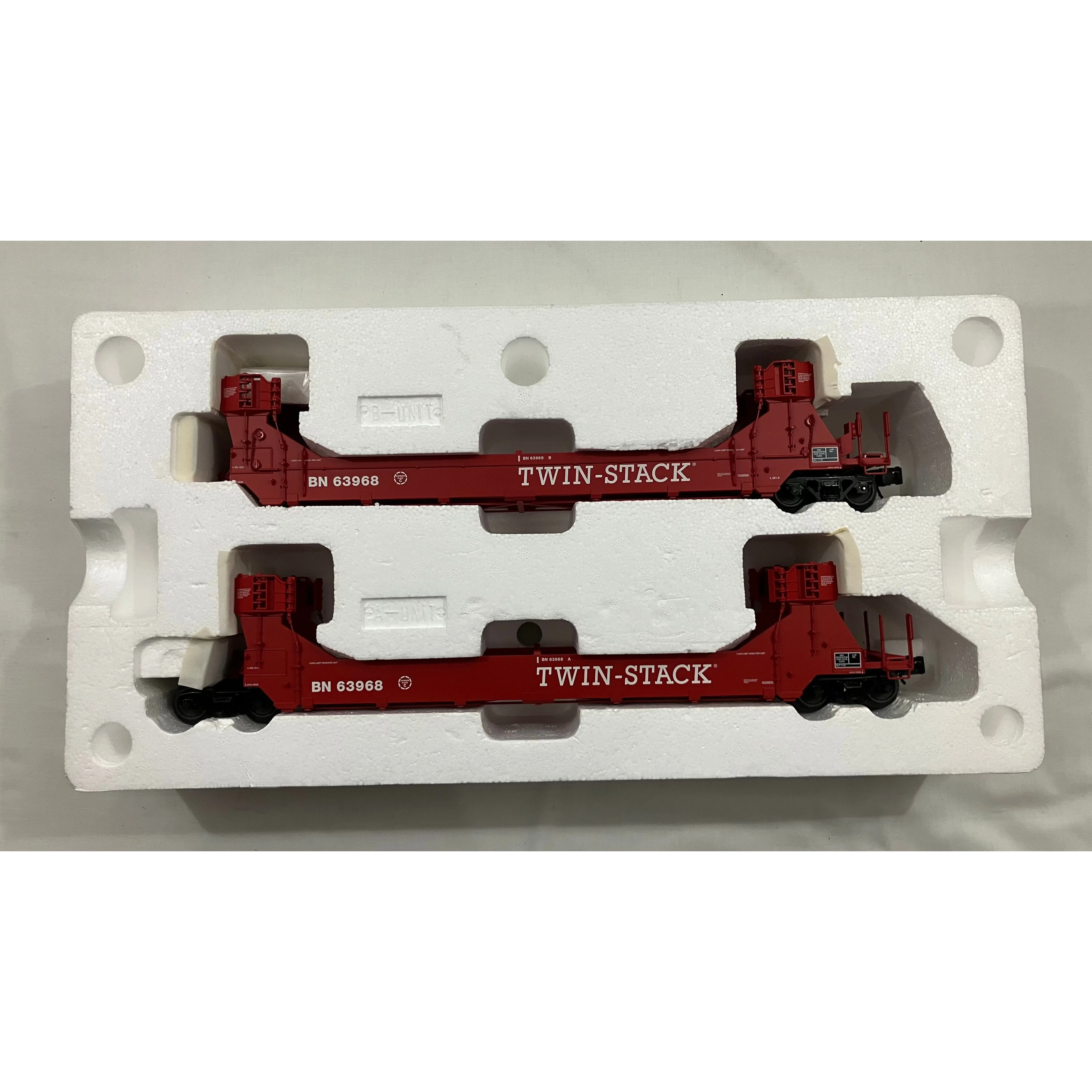 Atlas 8902-2 O Scale 3 rail Gunderson Stack Car — photo 2