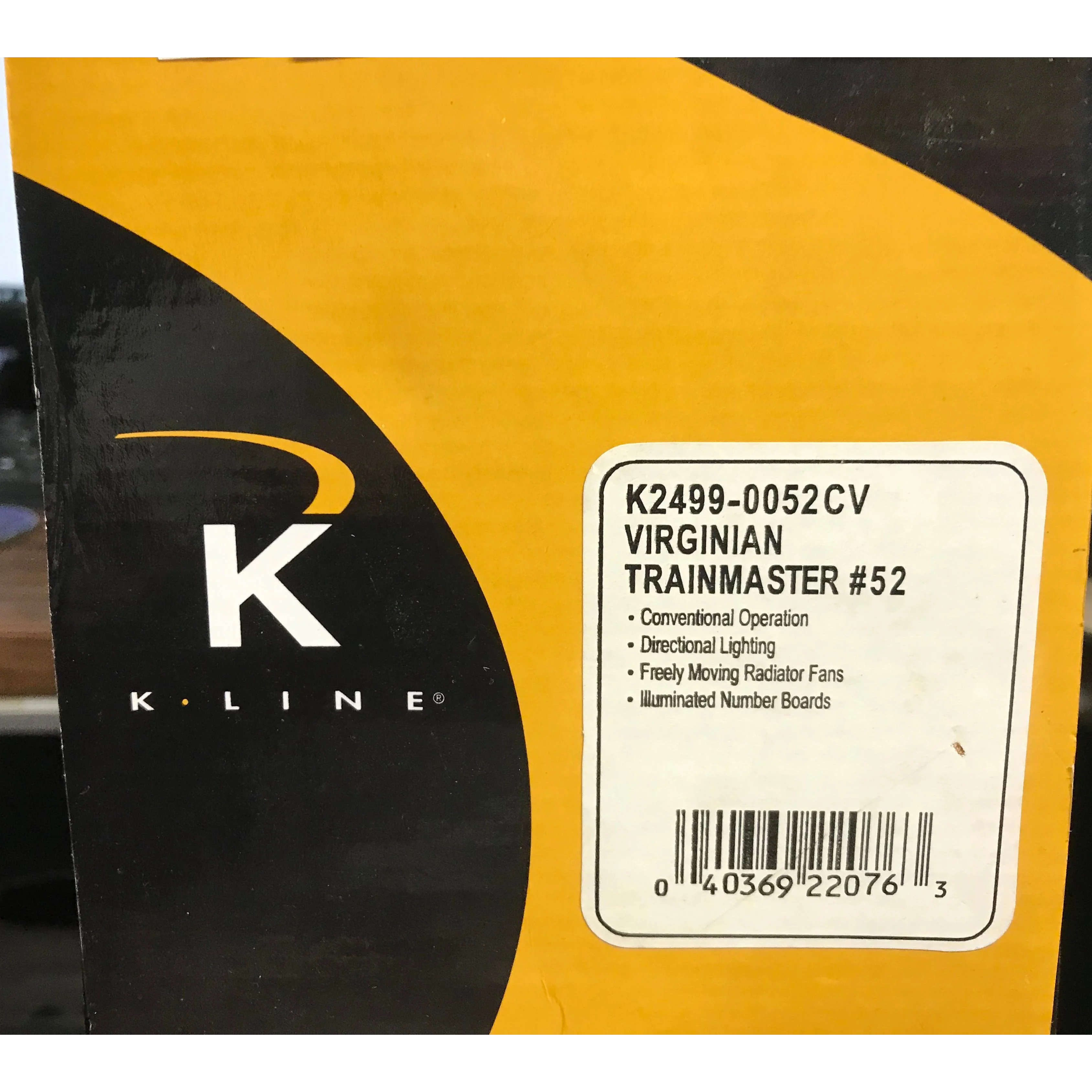 K Line K2499-0052CV Virginian Trainmaster — photo 5