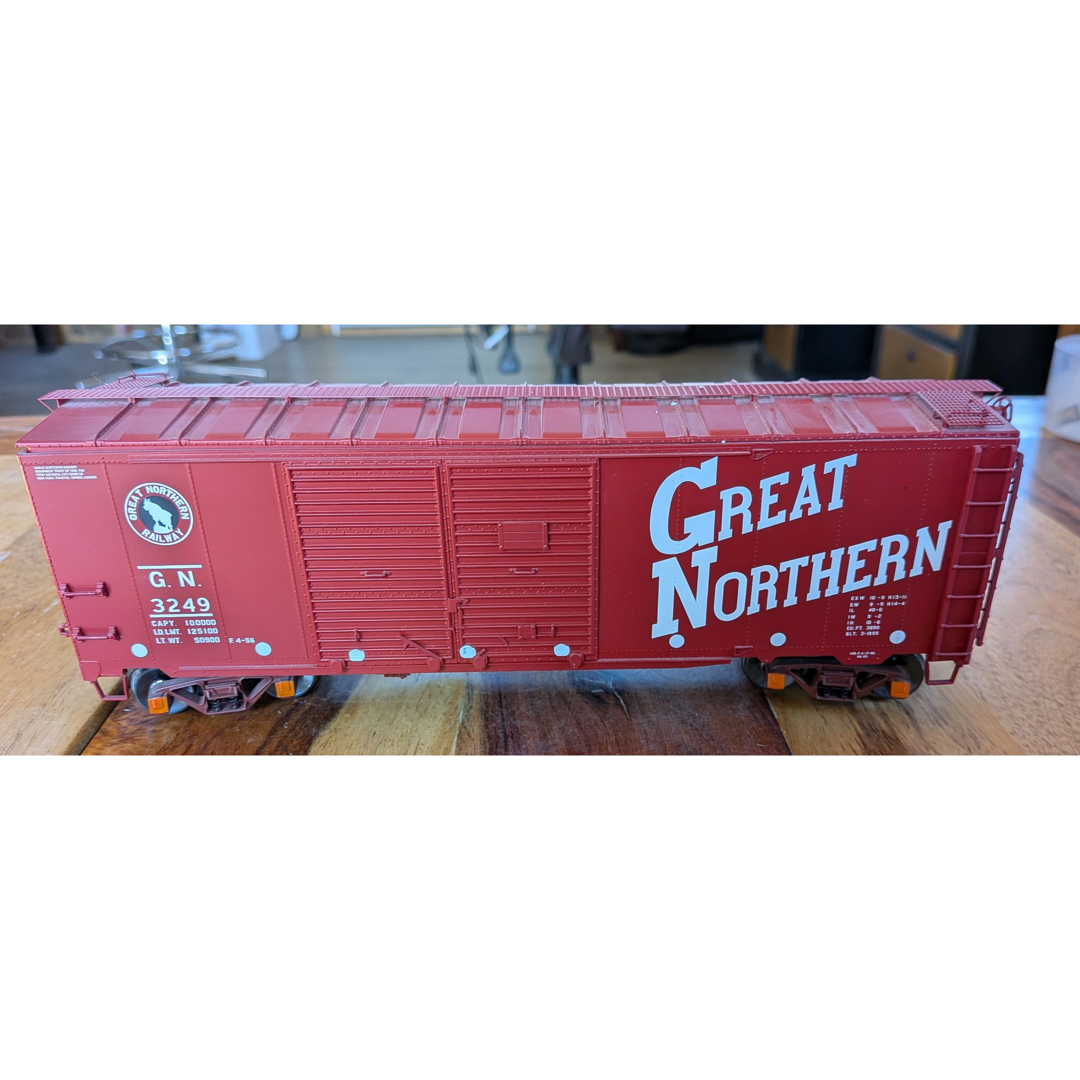 Great Northern 10 car Demostration Boxcar set — photo 3