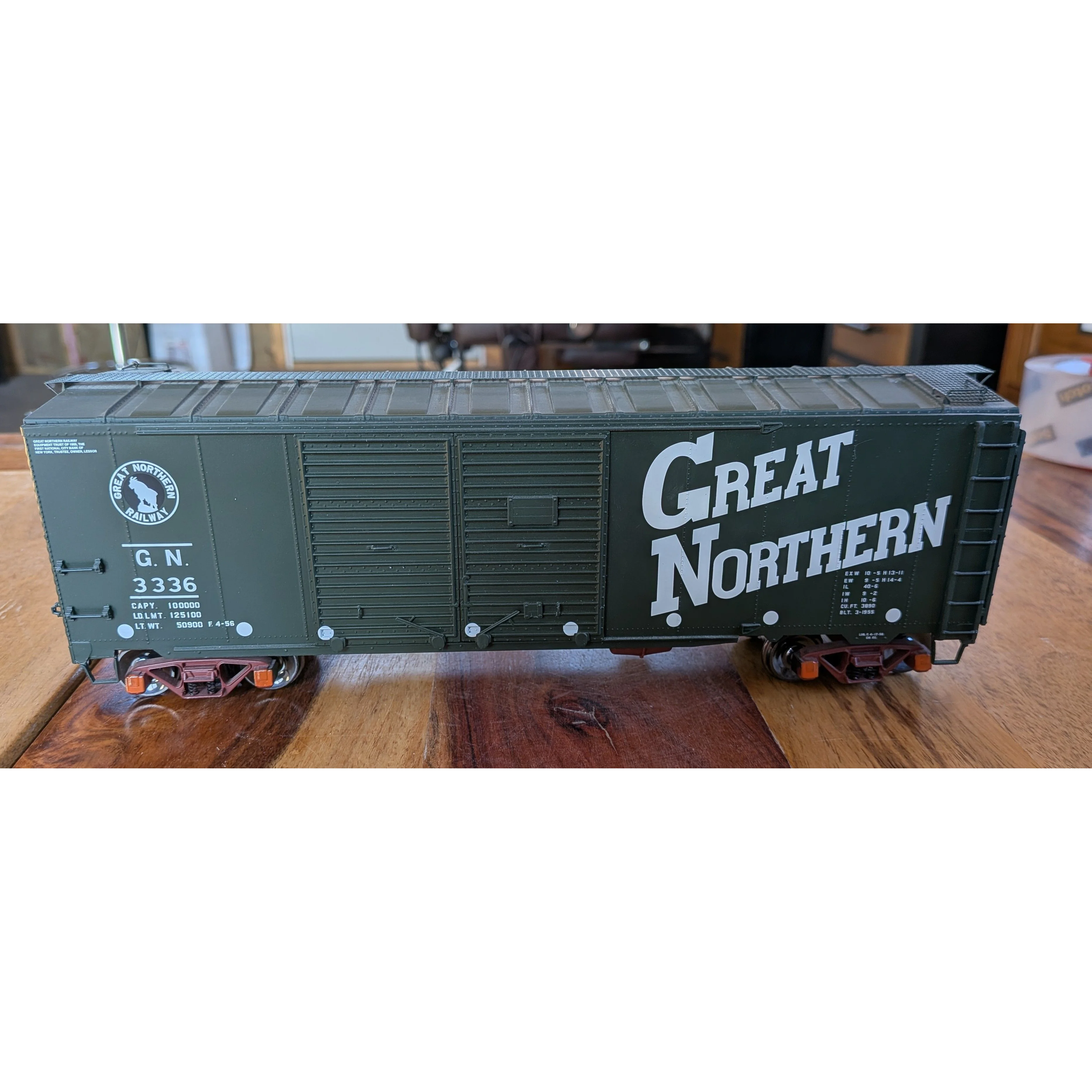 Great Northern 10 car Demostration Boxcar set — photo 4