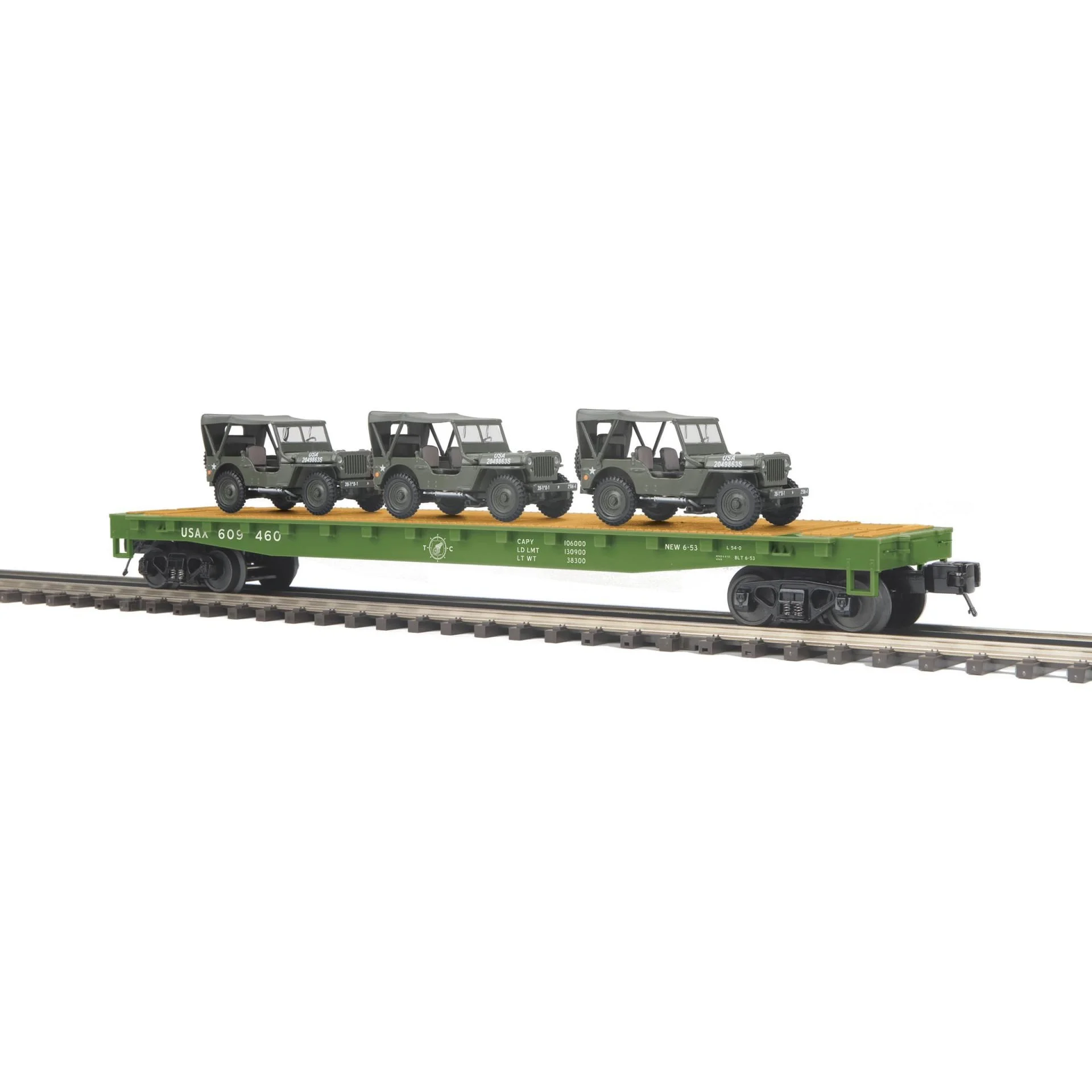 3 ARMYJEEPS PREMIER ...... MTH NEW/UNOPENED 1 of 2 available - Image 1