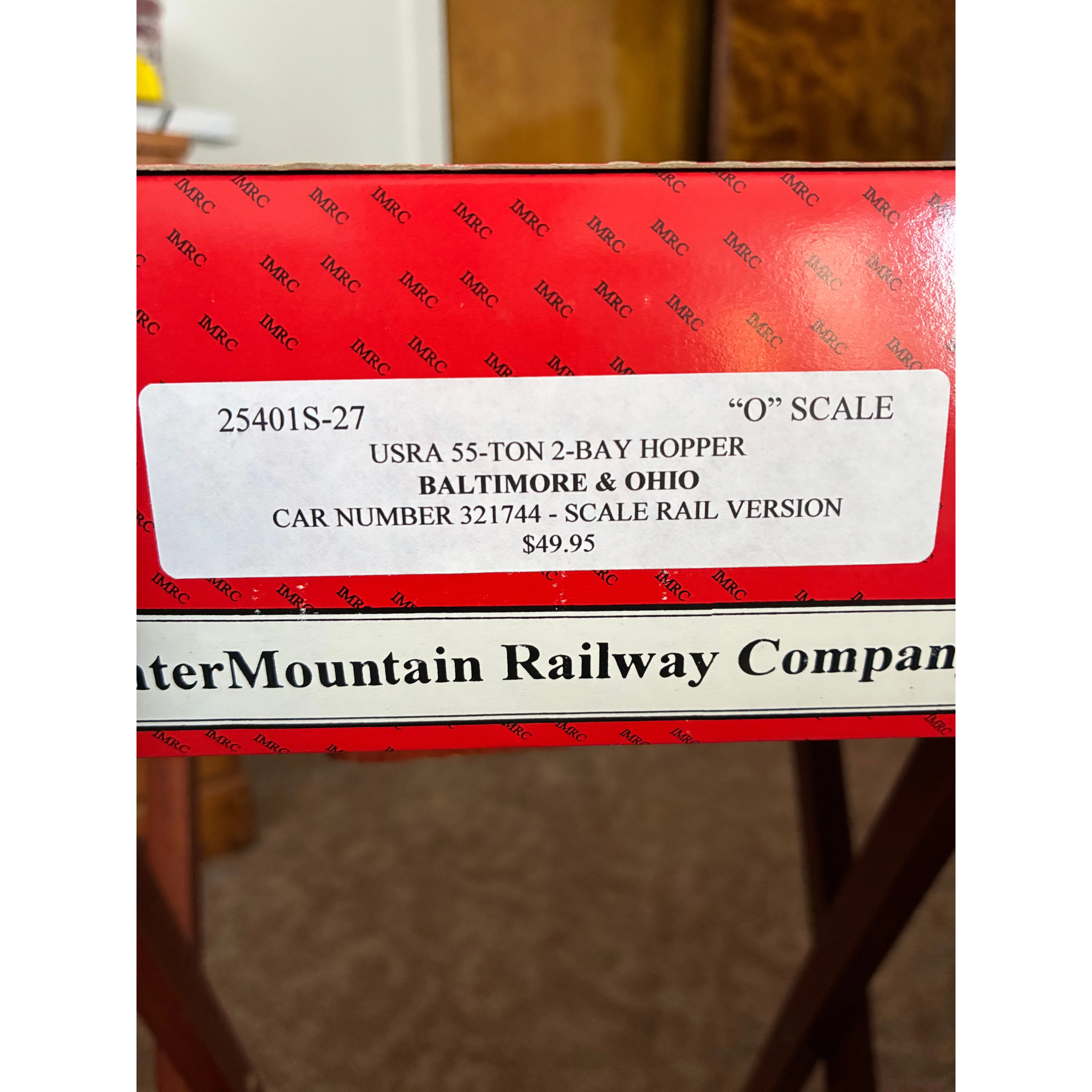 Intermountain USRA 55 Ton 2 bay Hopper car
