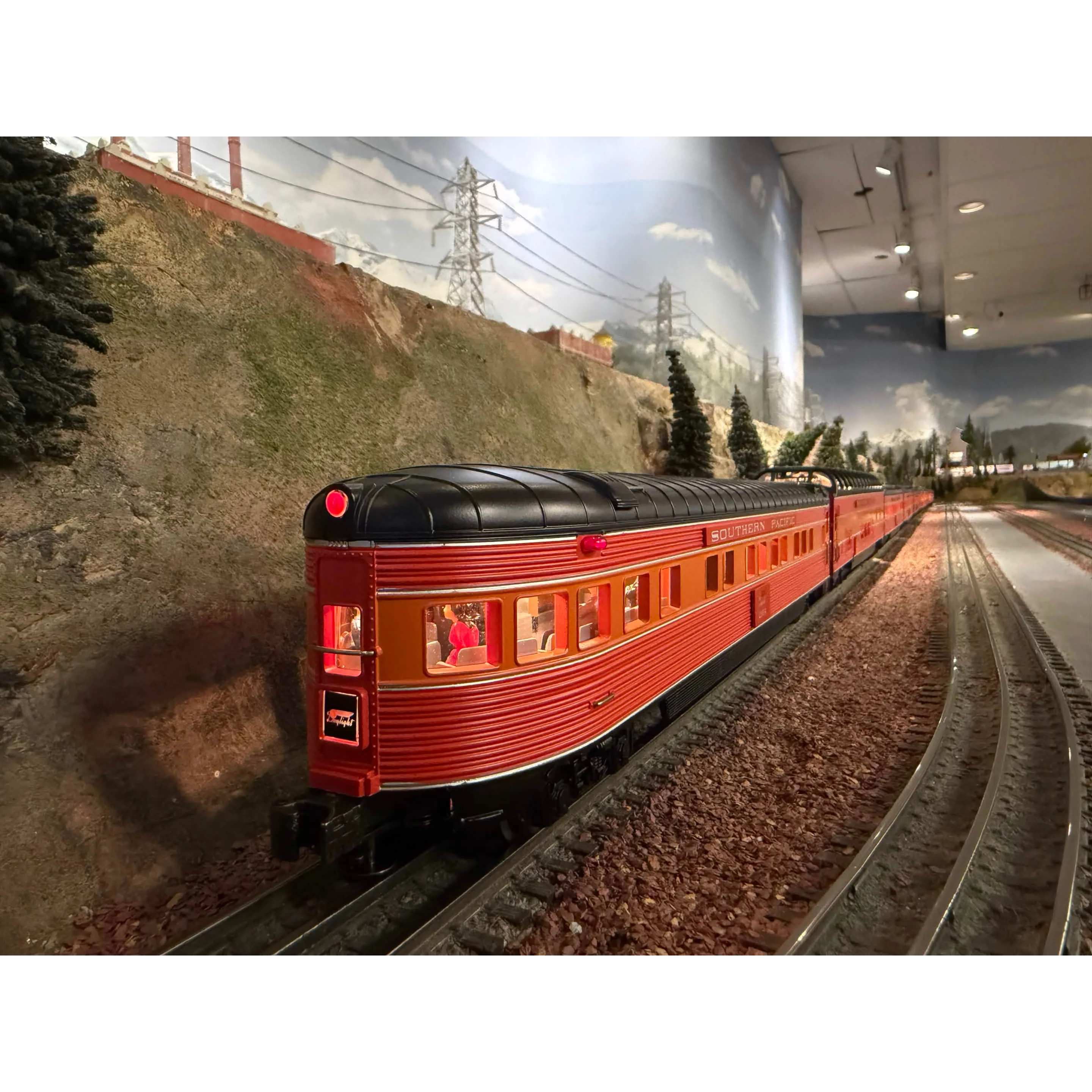 MTH Premier 11 Passenger Car and 2 R50bs.