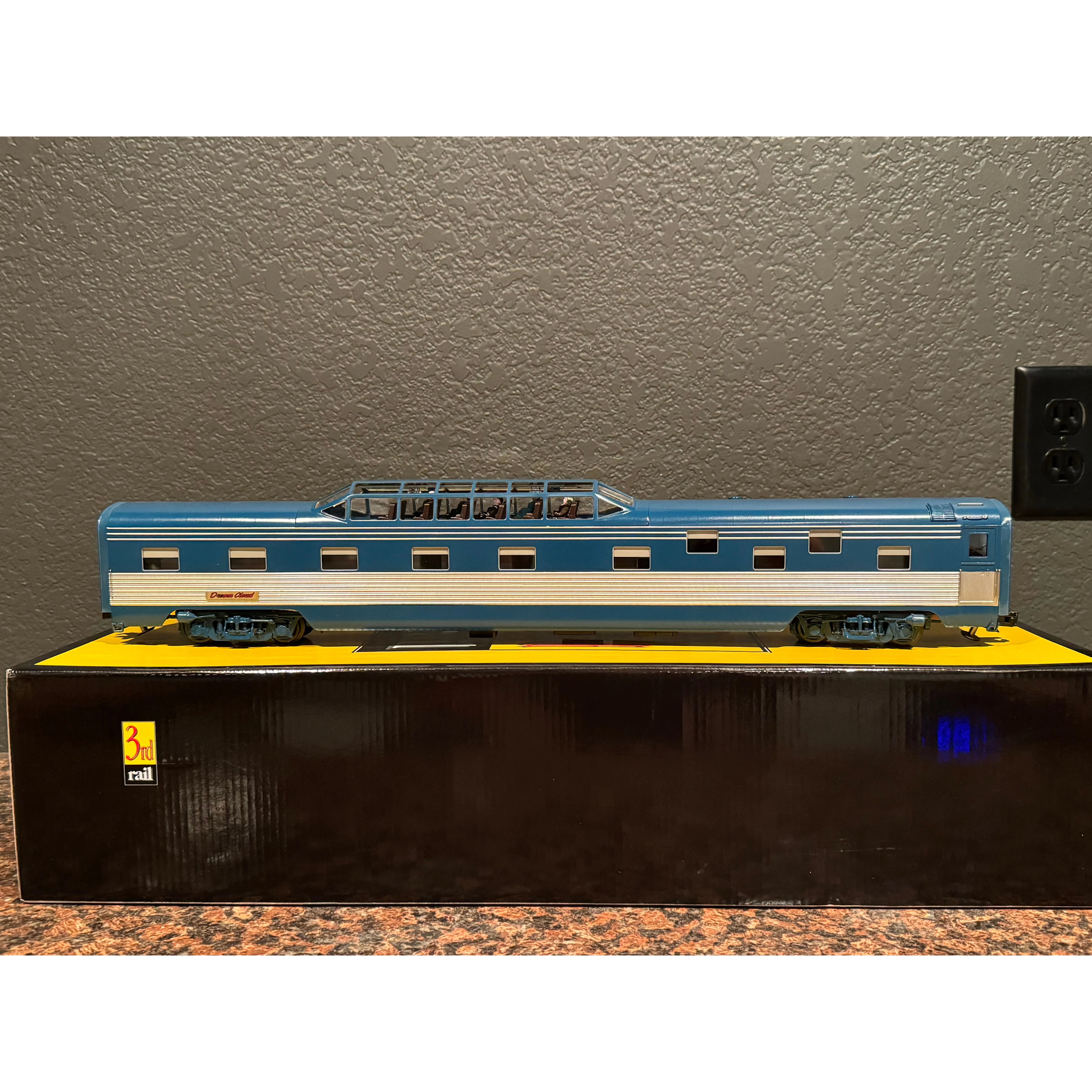 Sunset Models Brass O Scale 3 Rail GM Train Of Tomorrow Dream Cloud Dome Sleeper — photo 5