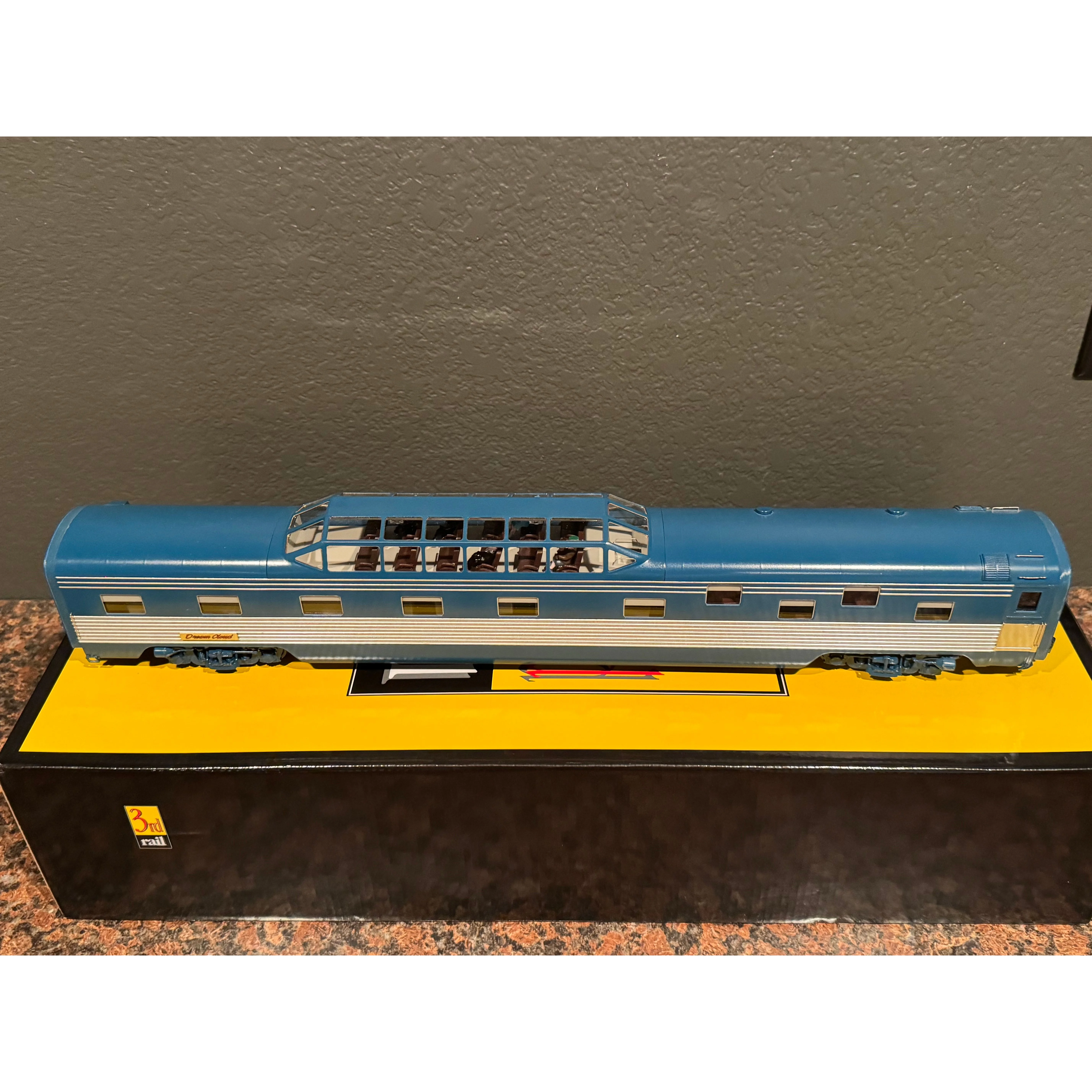Sunset Models Brass O Scale 3 Rail GM Train Of Tomorrow Dream Cloud Dome Sleeper — photo 4