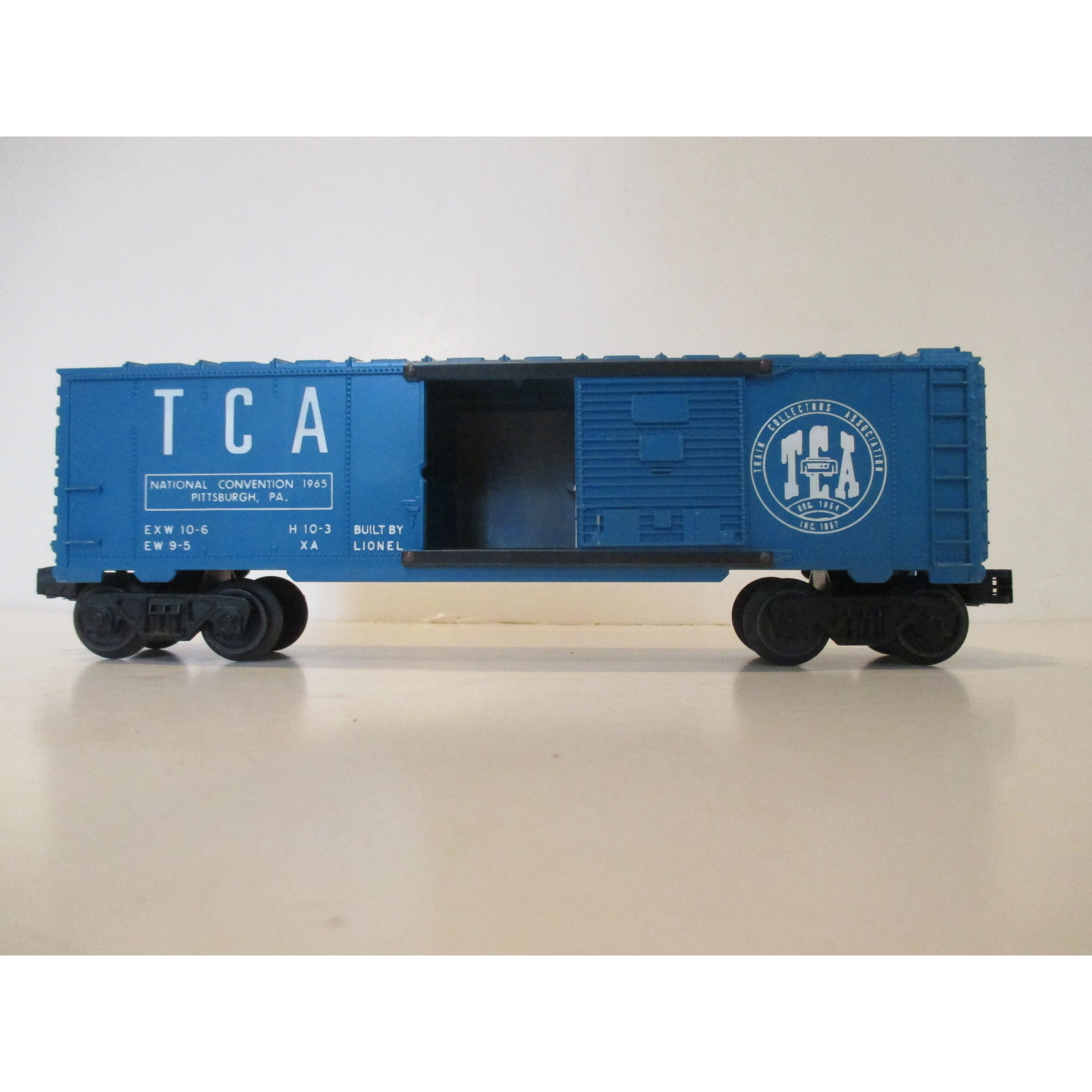 Lionel 6464-1965 TCA Pittsburgh National Convention Box Car w/original box — photo 2