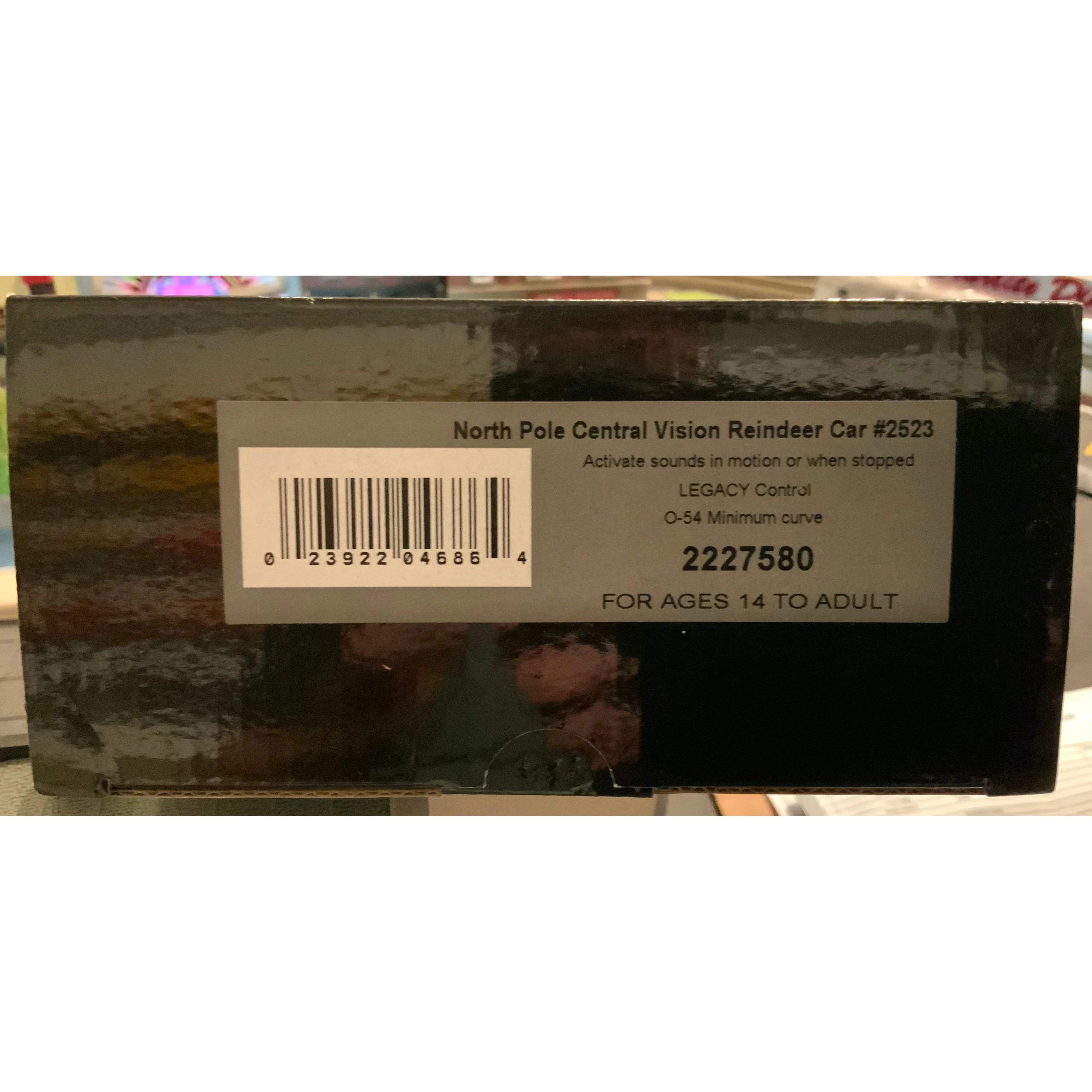 LIONEL VISIONLINE NORTH POLE CENTRAL REINDEER CAR #2523 O GAUGE 2227580 TESTED — photo 8