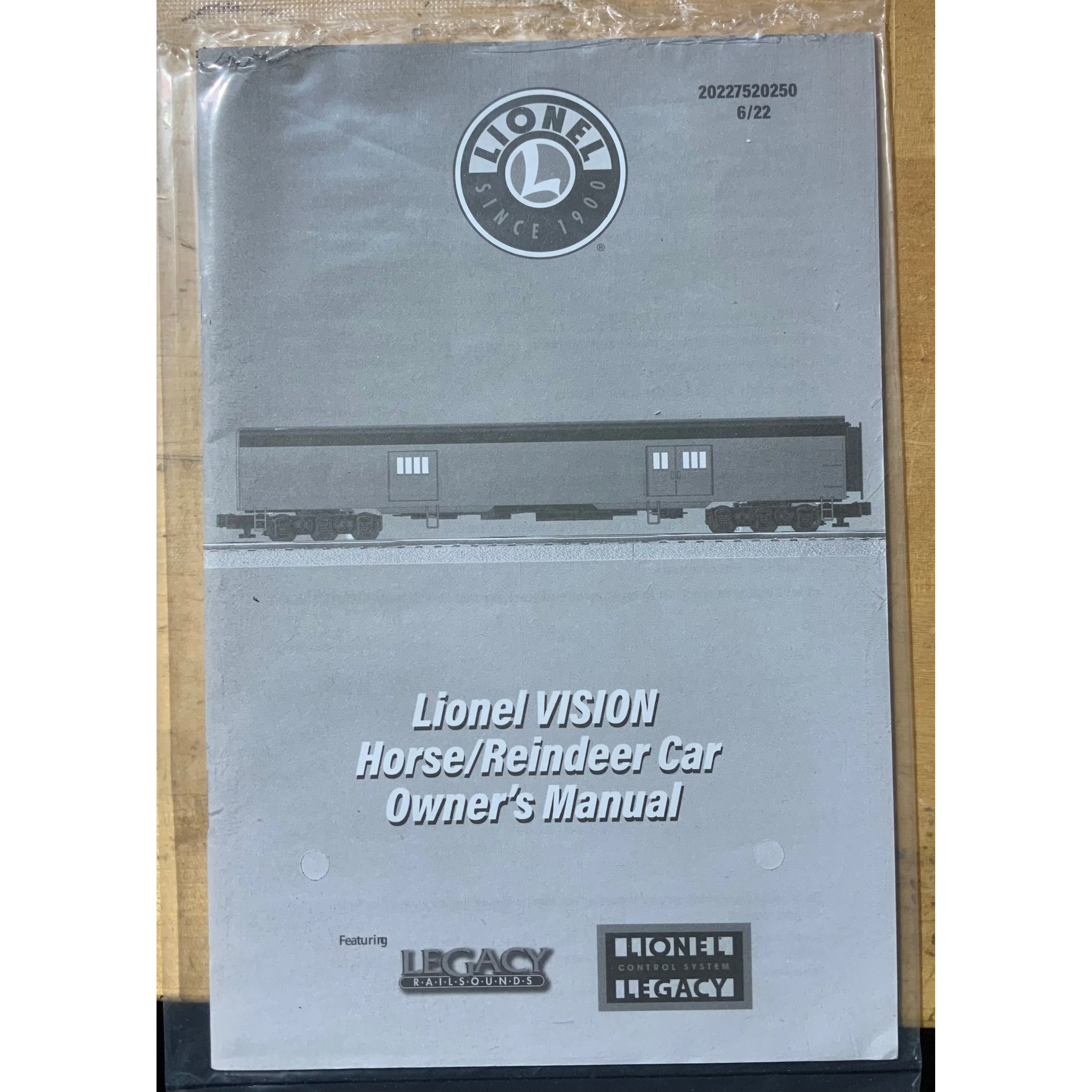 LIONEL VISIONLINE NORTH POLE CENTRAL REINDEER CAR #2523 O GAUGE 2227580 TESTED — photo 10