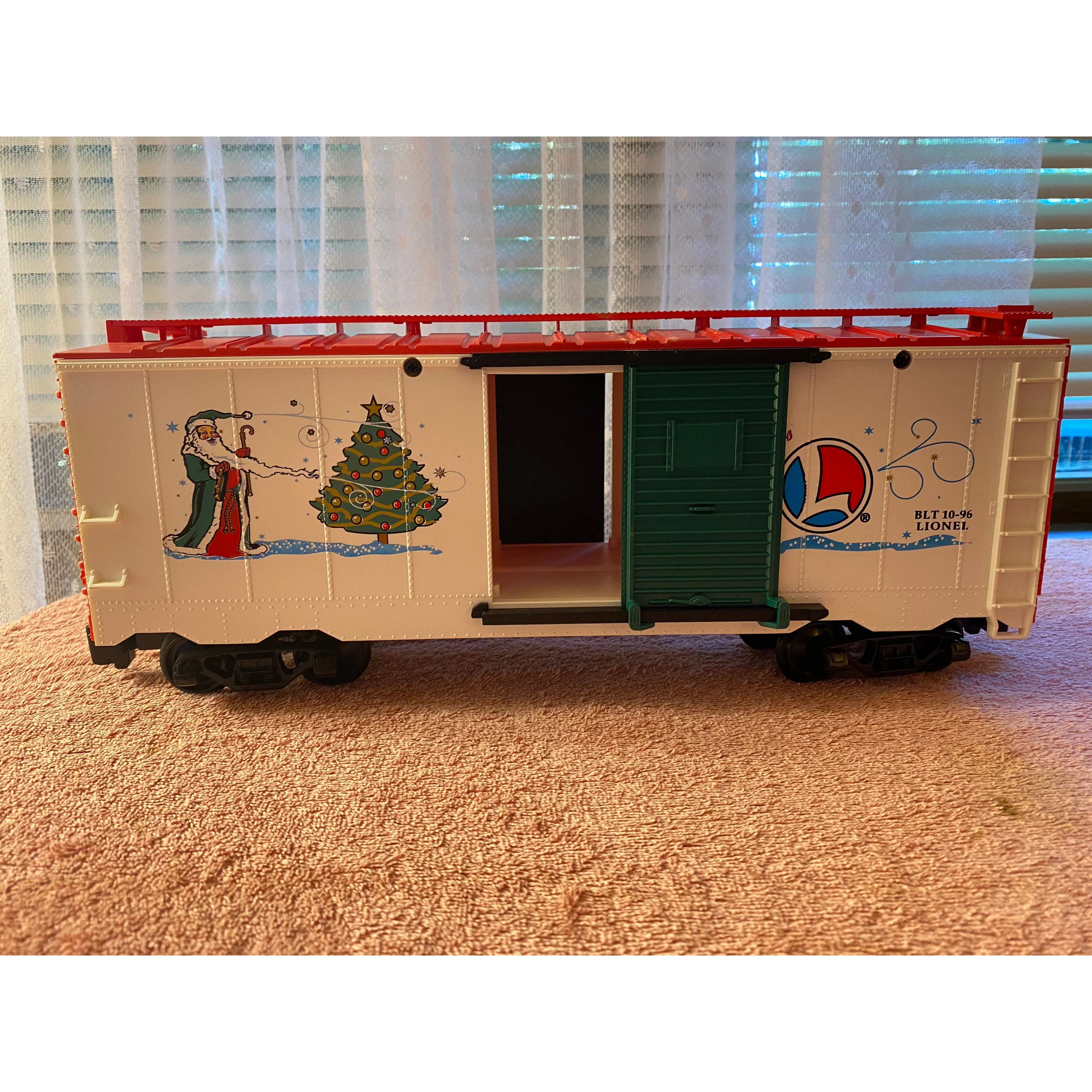 Lionel G Scale 1996 Merry Christmas Car — photo 2