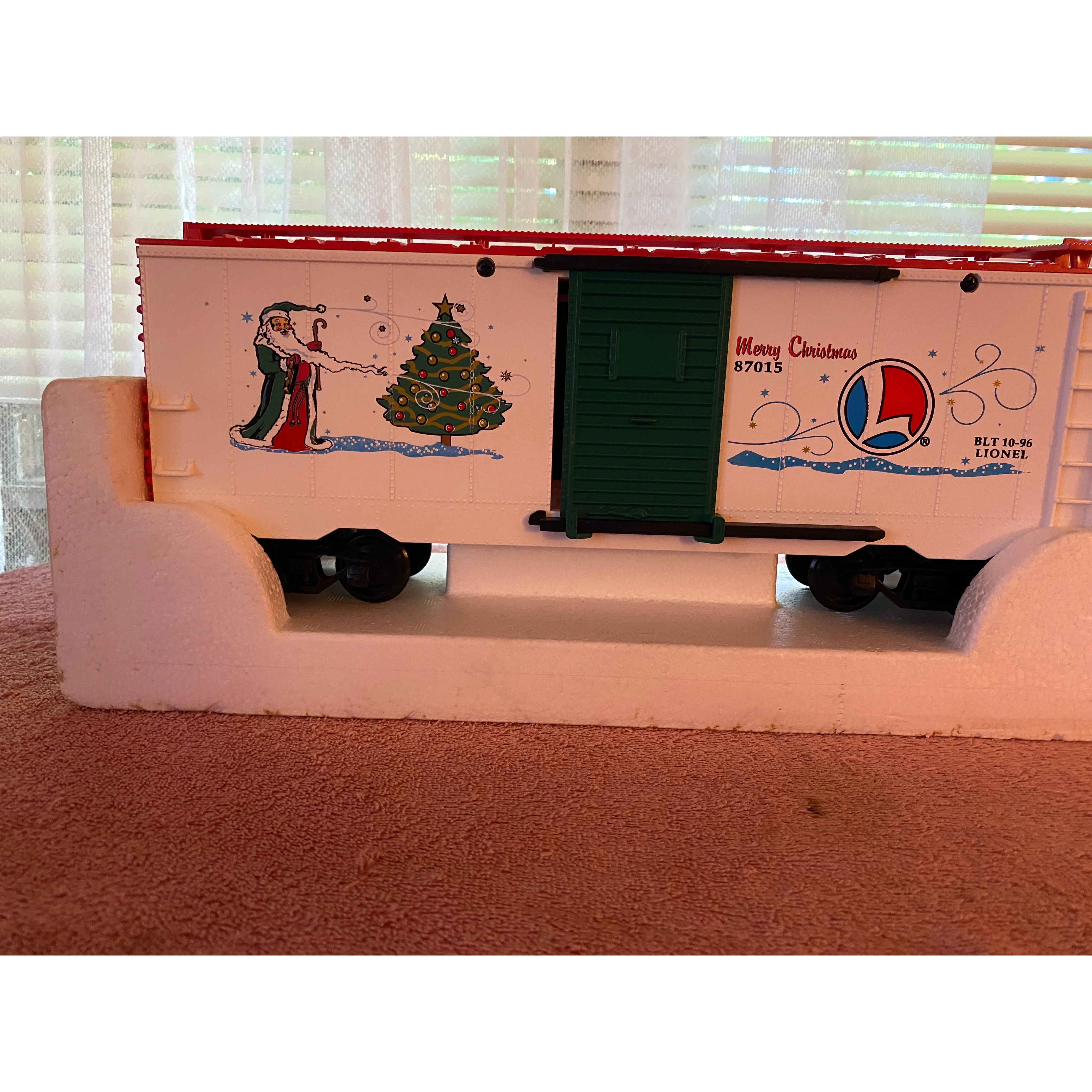 Lionel G Scale 1996 Merry Christmas Car — photo 5