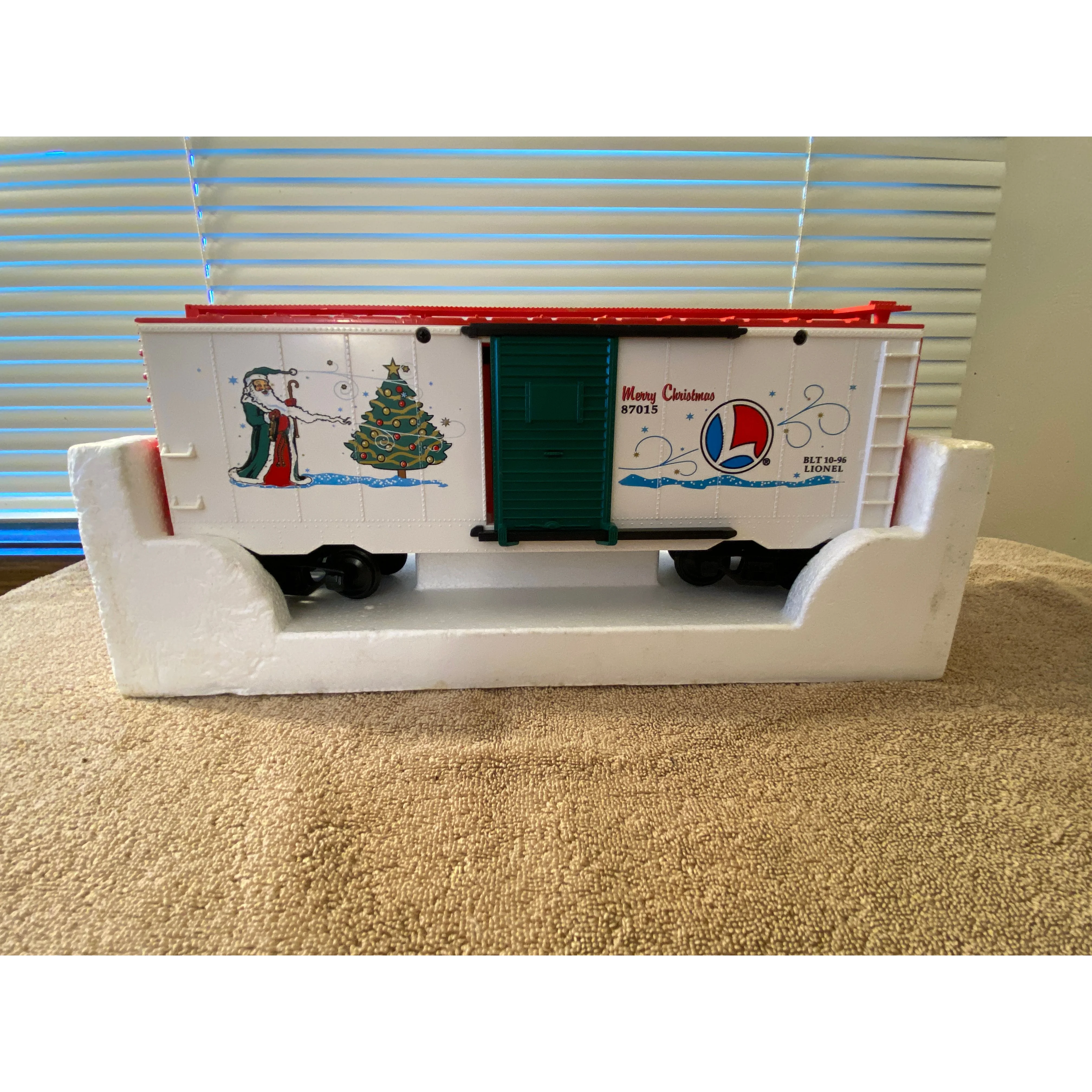 Lionel G Scale 1996 Merry Christmas Car — photo 8