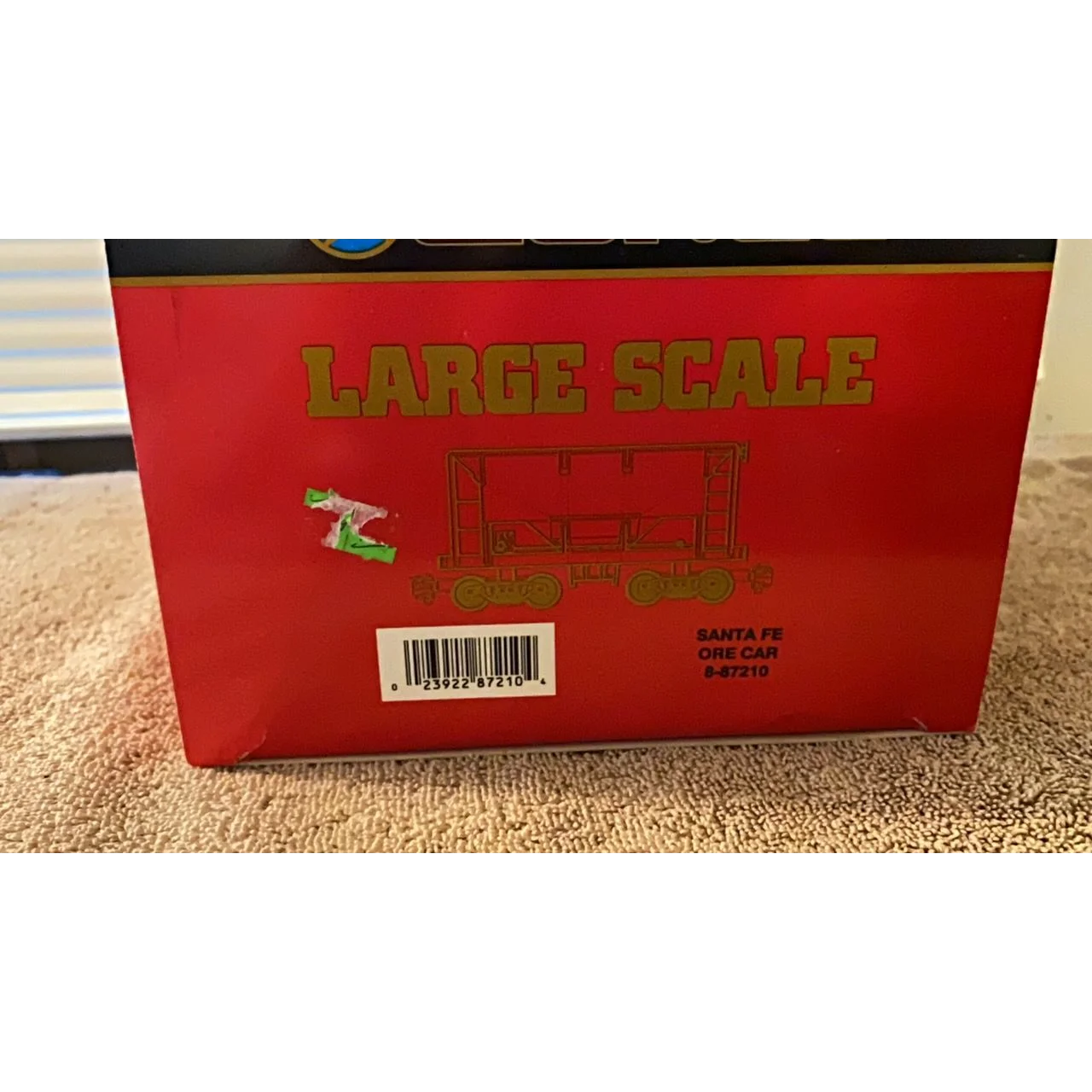 Lionel G Scale Santa Fe Ore Car 8-787210 new in box — photo 2