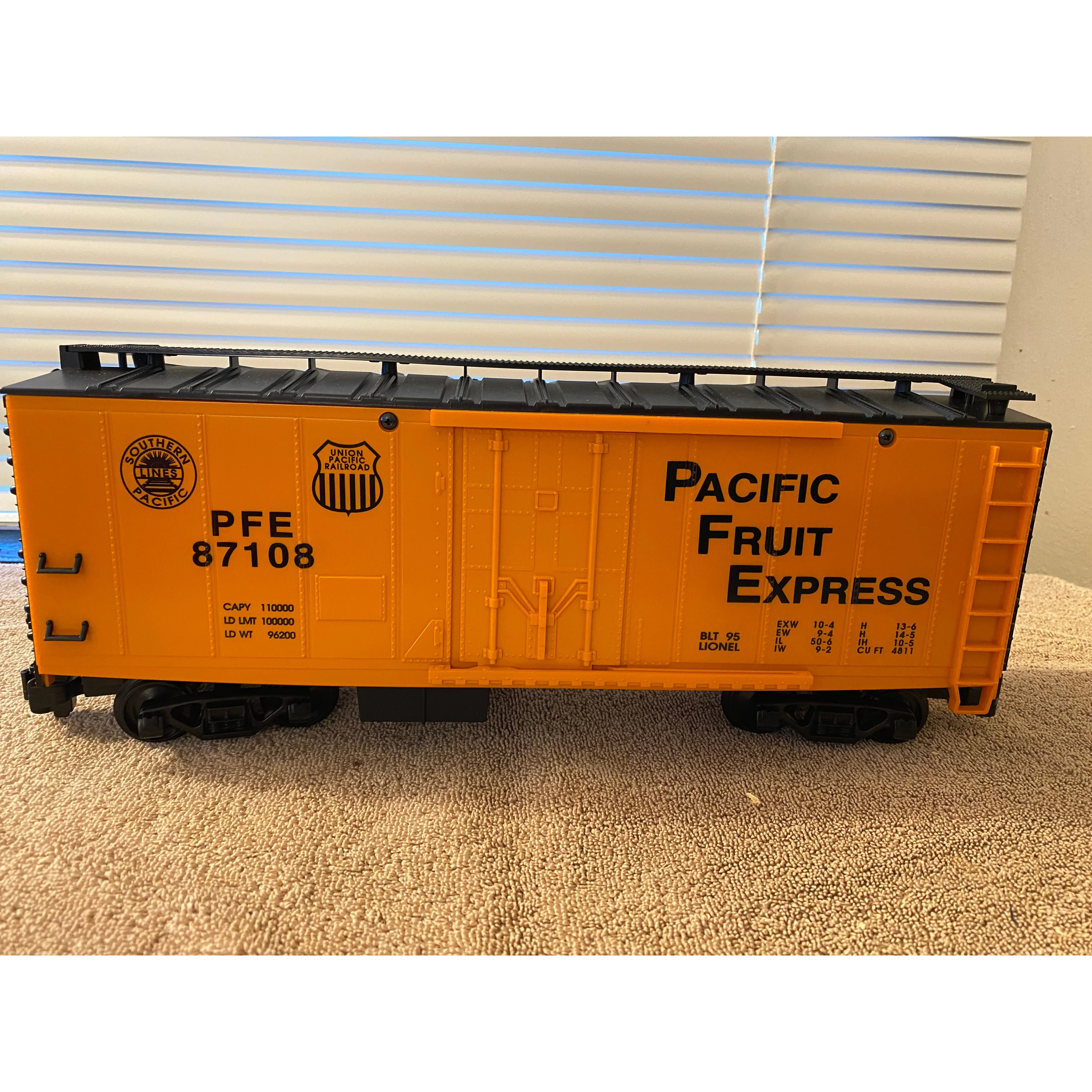 Lionel G Scale Pacific Fruit Express Car 8-787108 NOS New Old Stock — photo 6