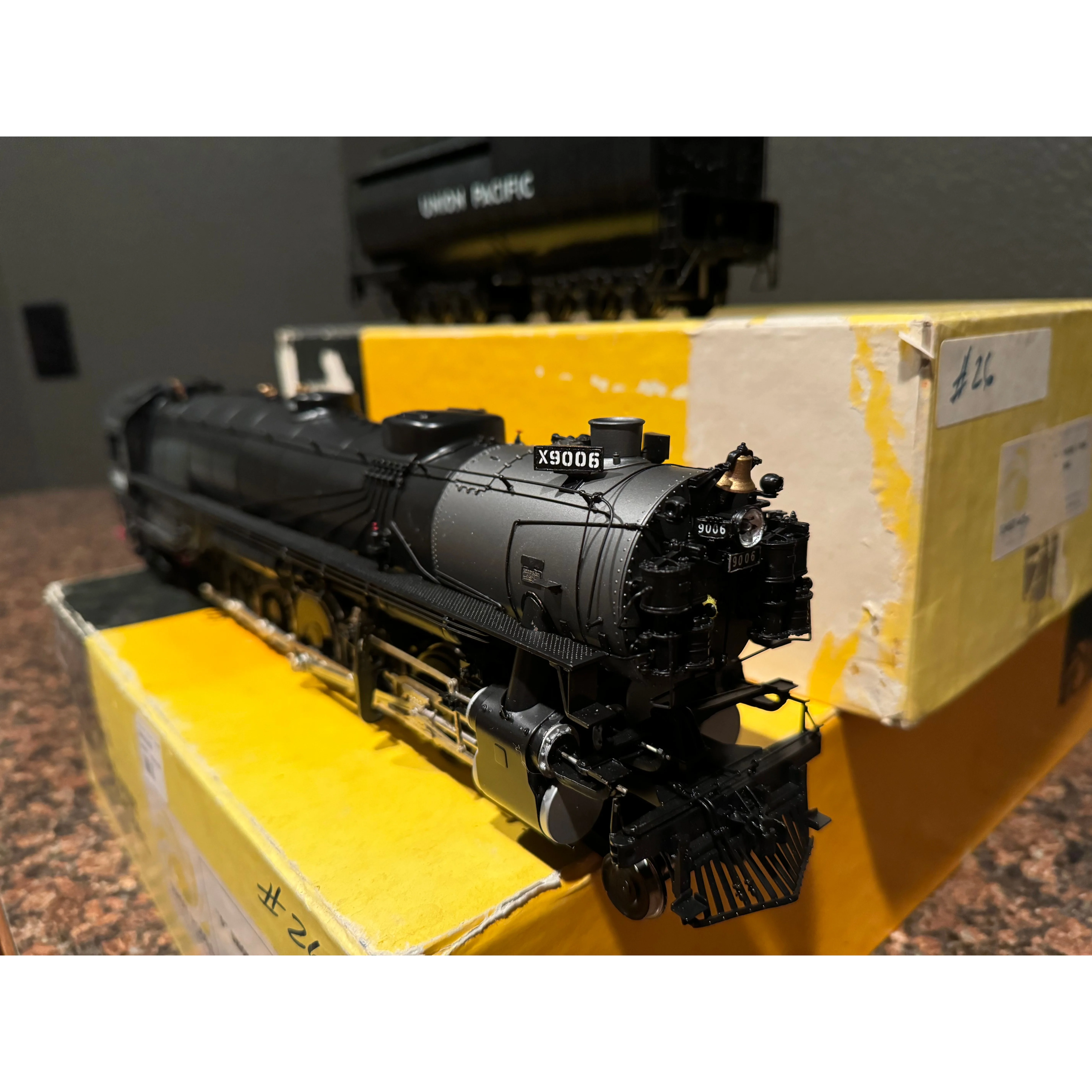 Sunset Models O Scale 2R Brass Samhongsa Built Union Pacific 4-12-2 — photo 7