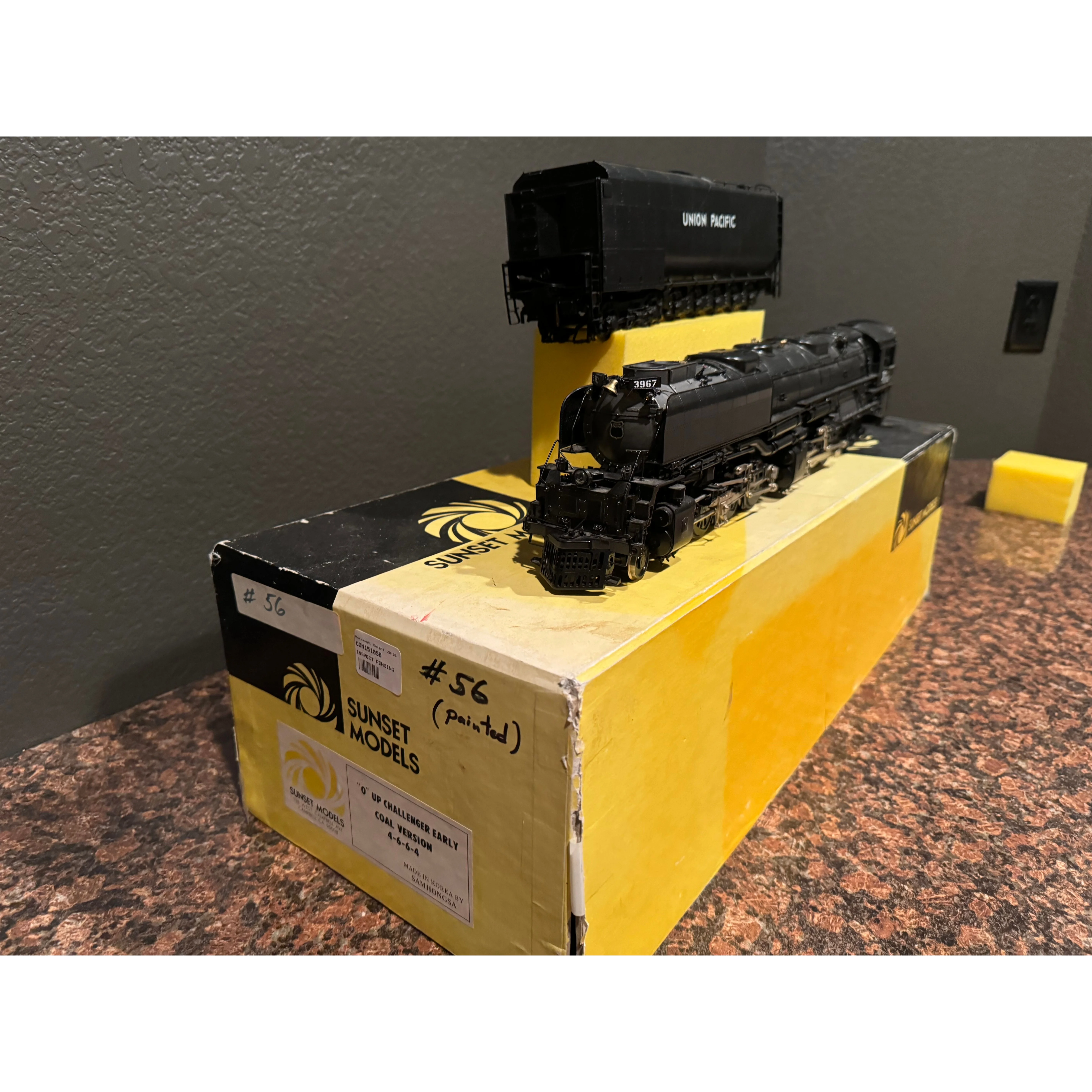 Precision Scale Crown Series O Scale 2R Brass Union Pacific Late Challegner — photo 8