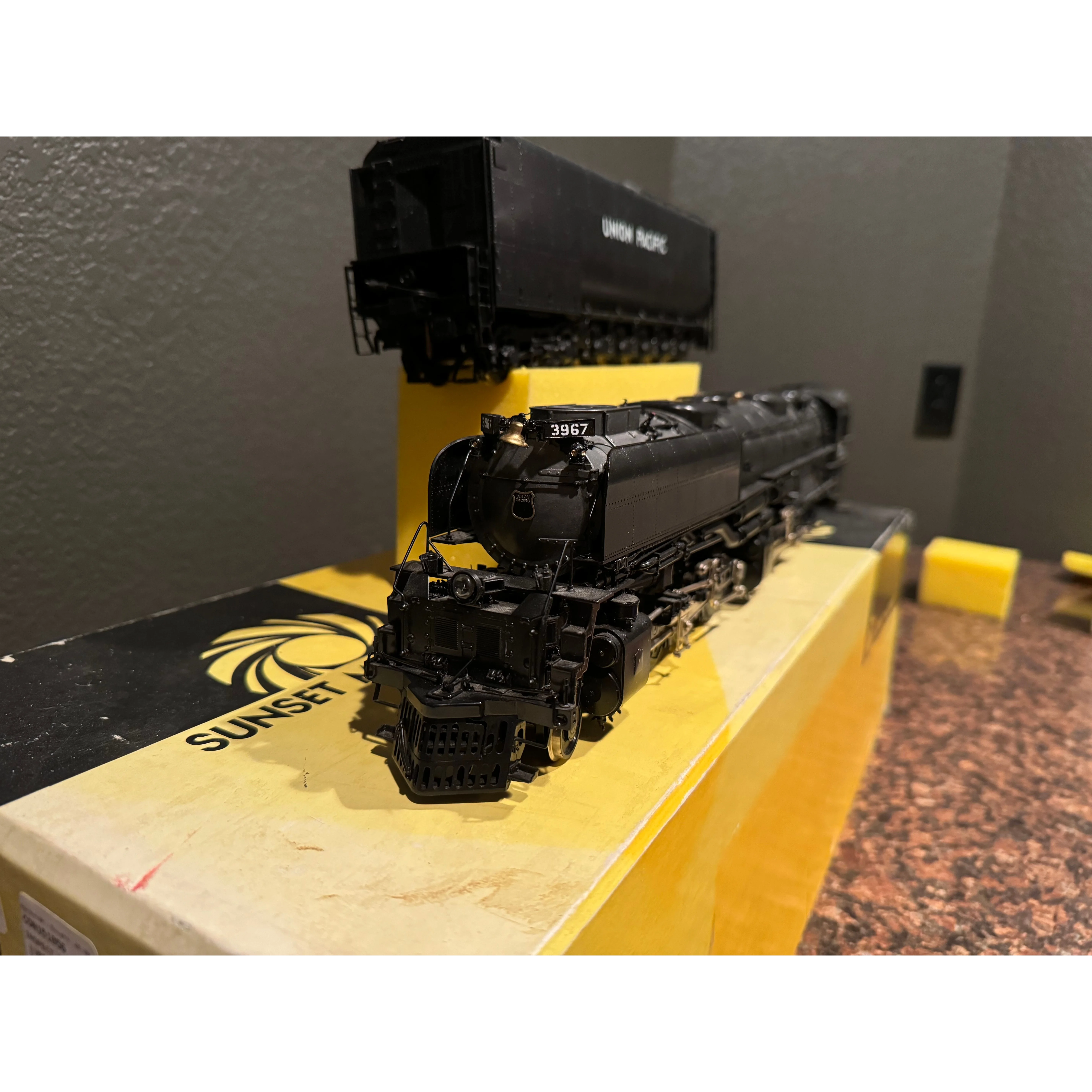 Precision Scale Crown Series O Scale 2R Brass Union Pacific Late Challegner — photo 9