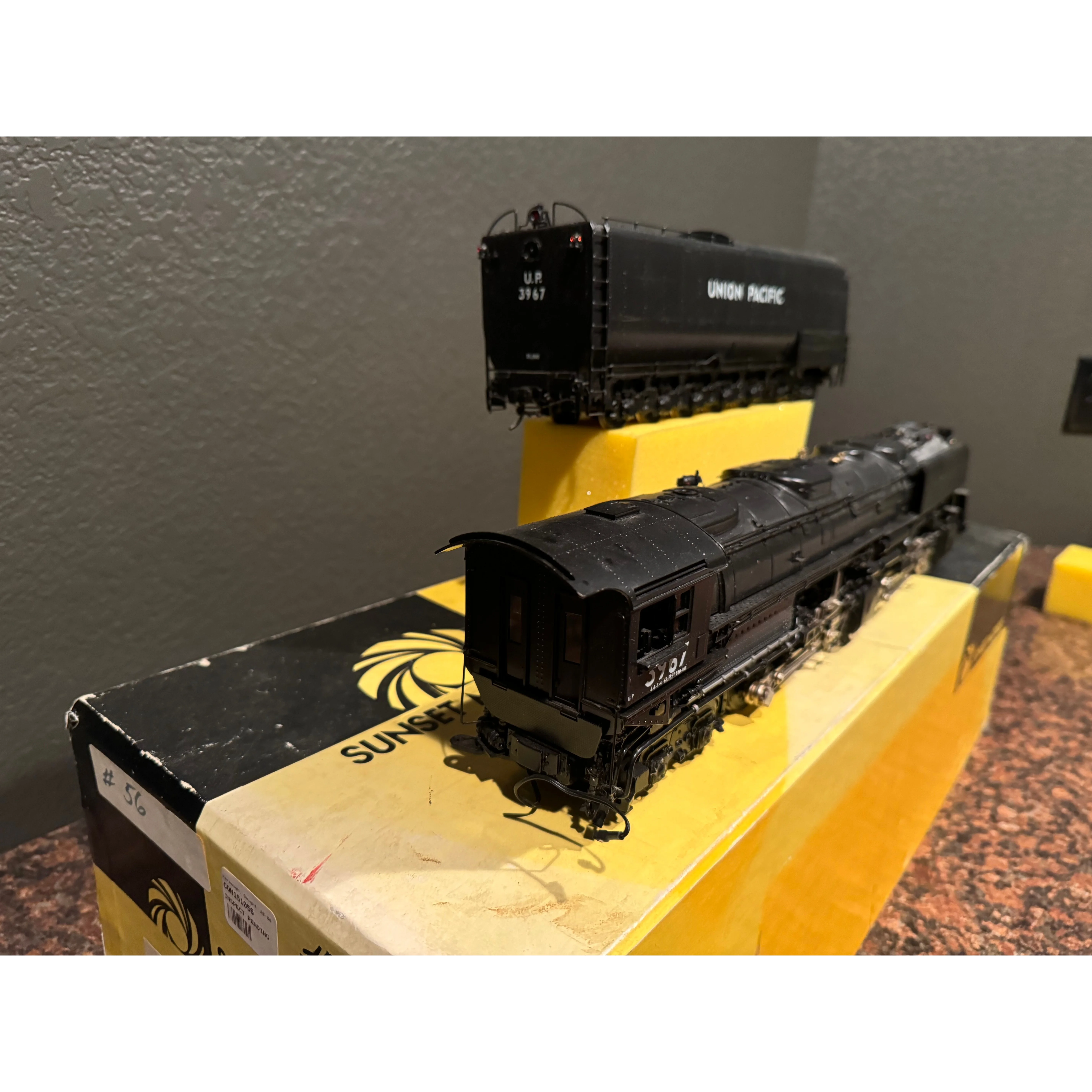 Precision Scale Crown Series O Scale 2R Brass Union Pacific Late Challegner — photo 2