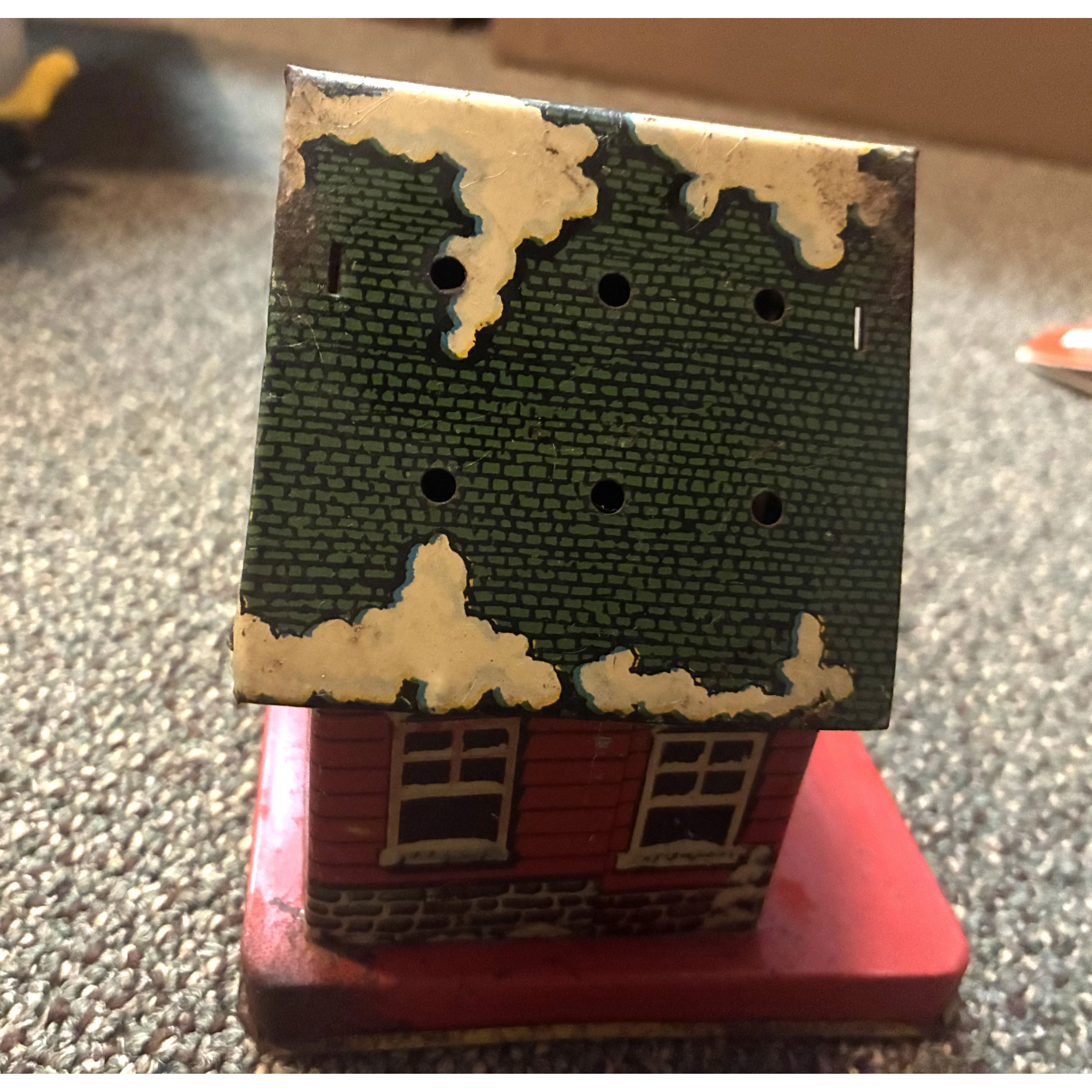 Vintage tin lithograph school house P.S. 23 Still Bank — photo 7