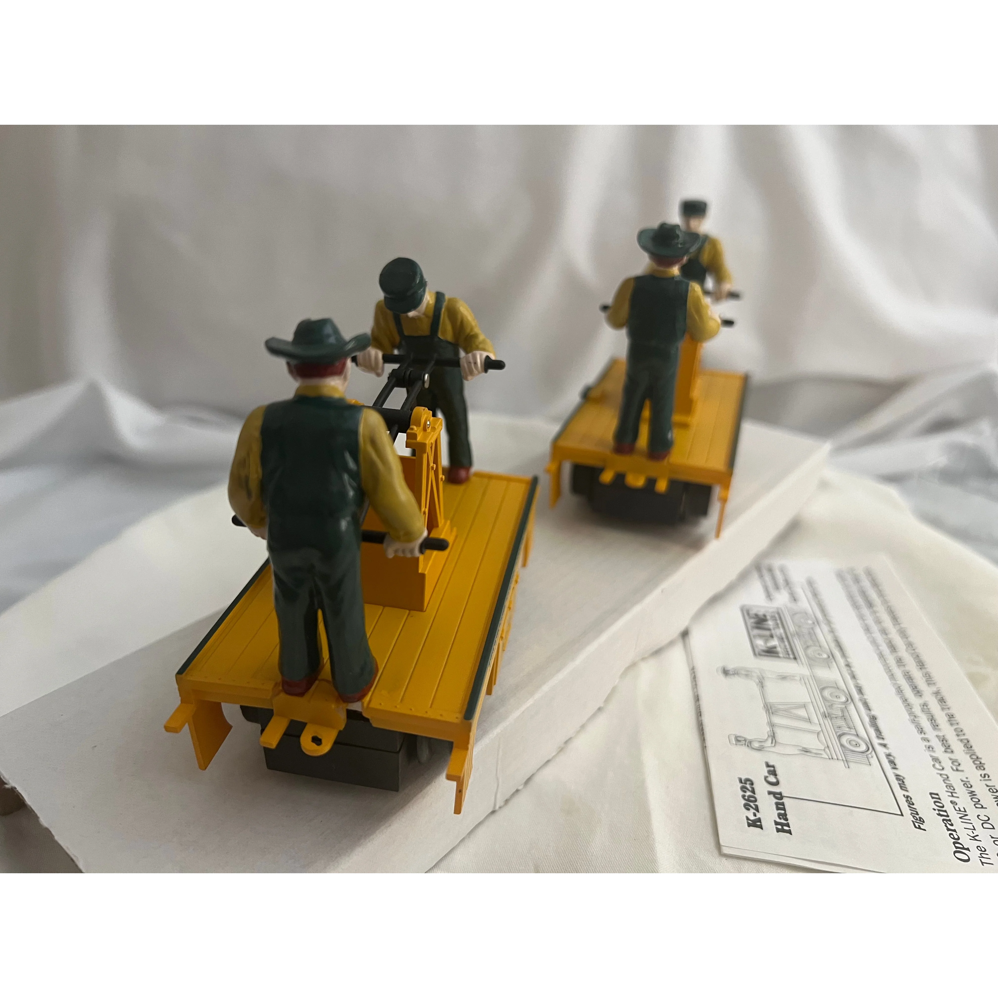 K-LINE Kennecott Copper Corporation Motorized Handcar & Trailer O Gauge — photo 11