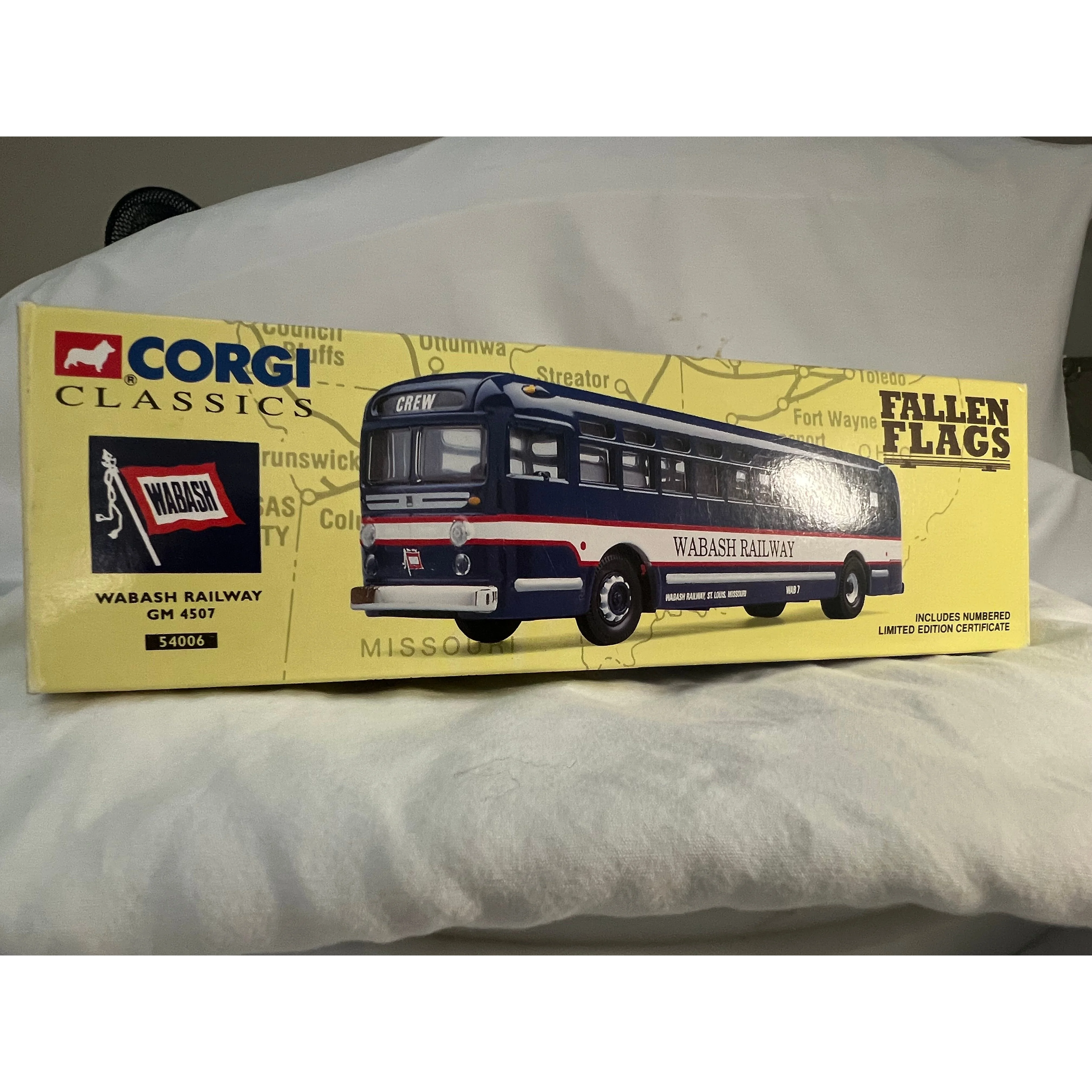 CORGI Classic WABASH RAILWAY GM 4507 - Image 9