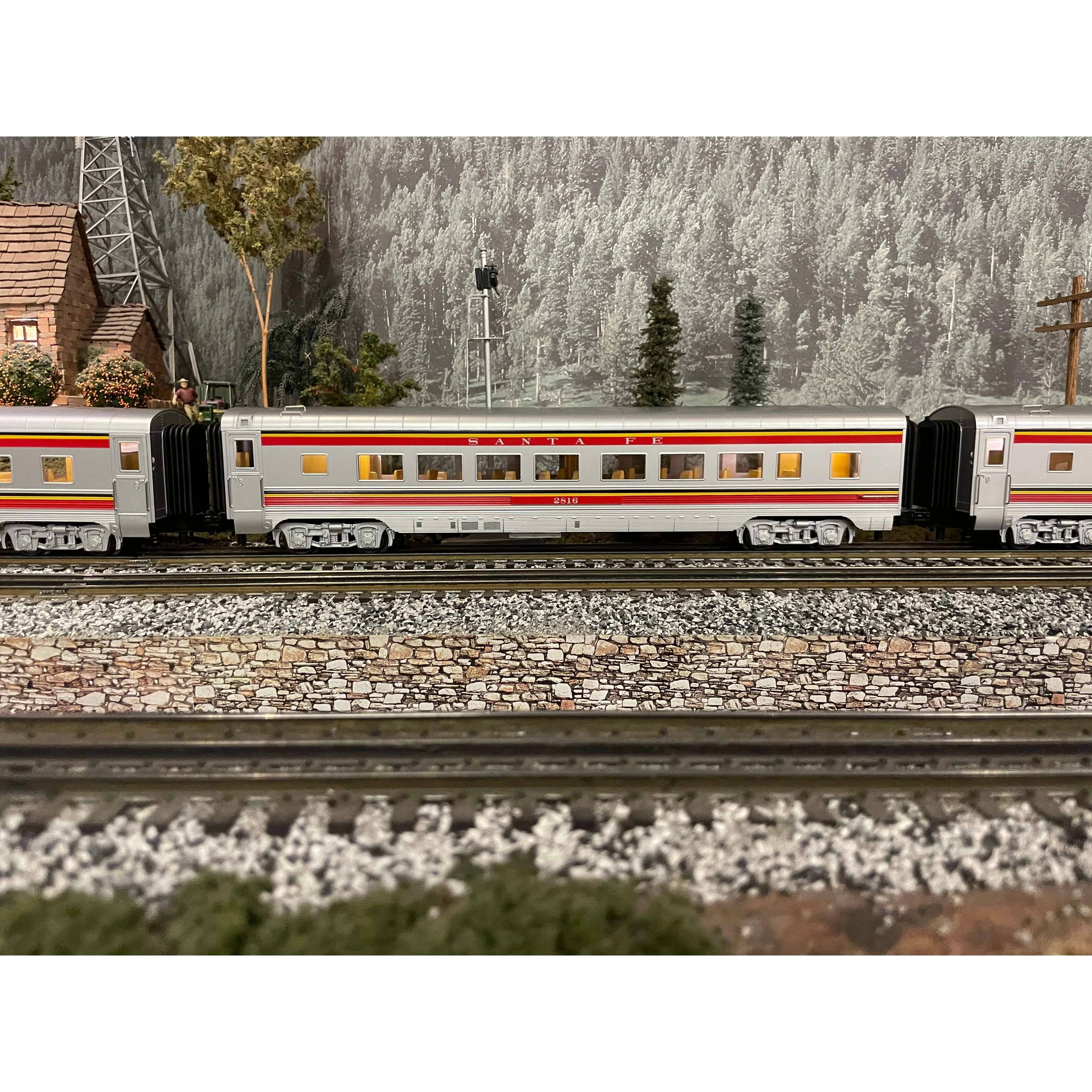 MTH Railking Scale Santa Fe F3 Set *PLEASE READ* — photo 4